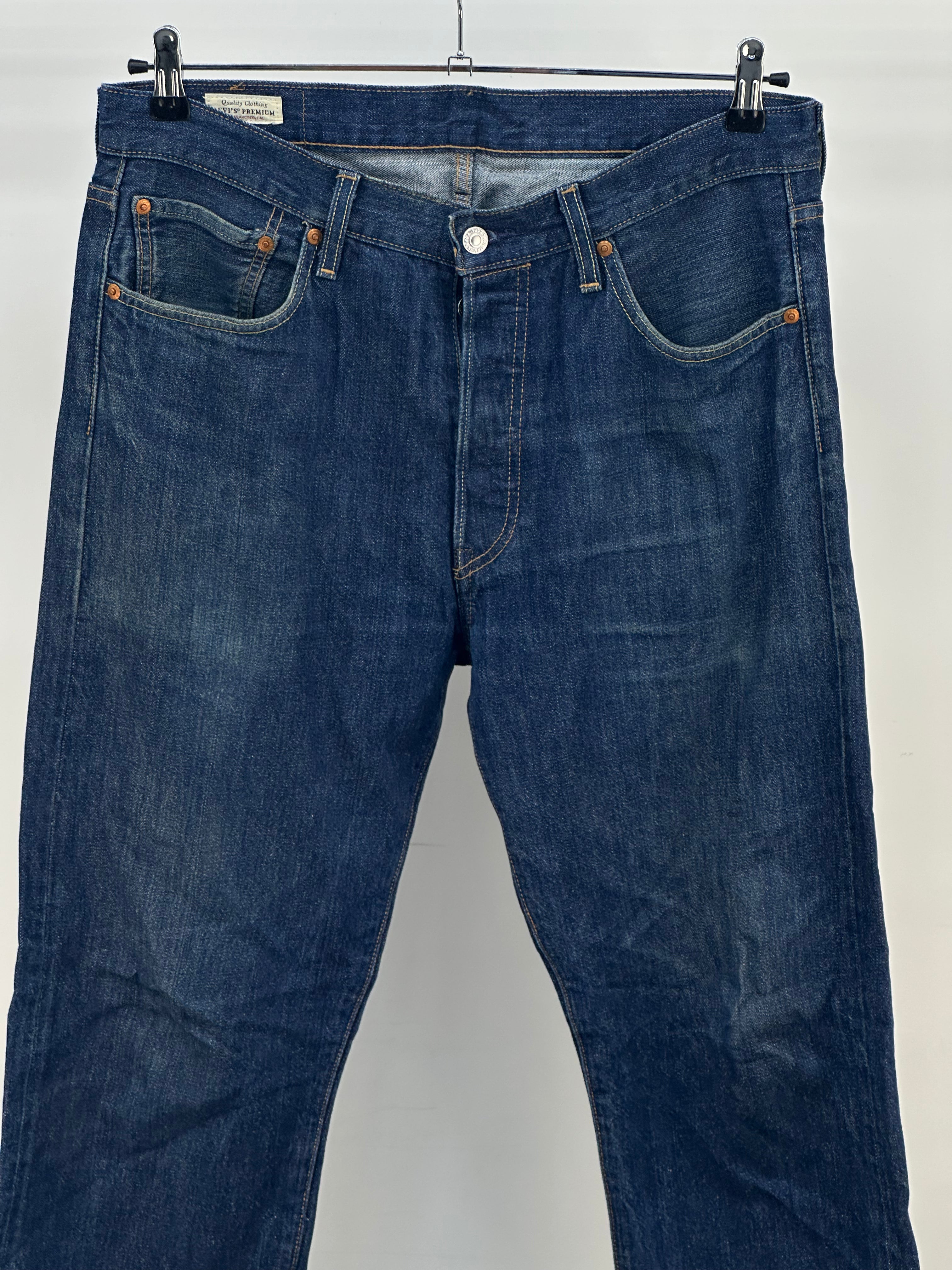 LEVI'S 501 TAGLIA: 48 ITA = W34 L32