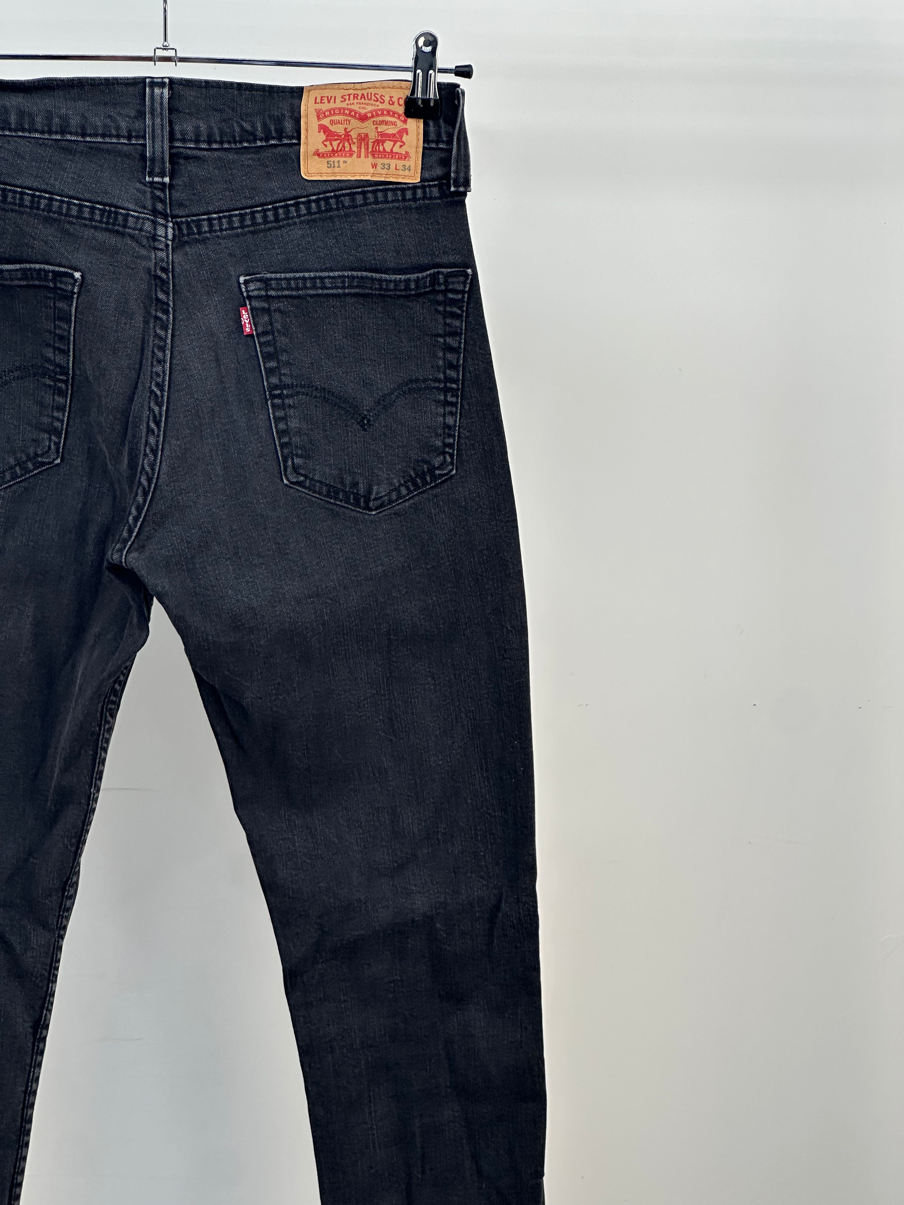 LEVI'S 511 SLIM TAGLIA: 47 = W33 L34