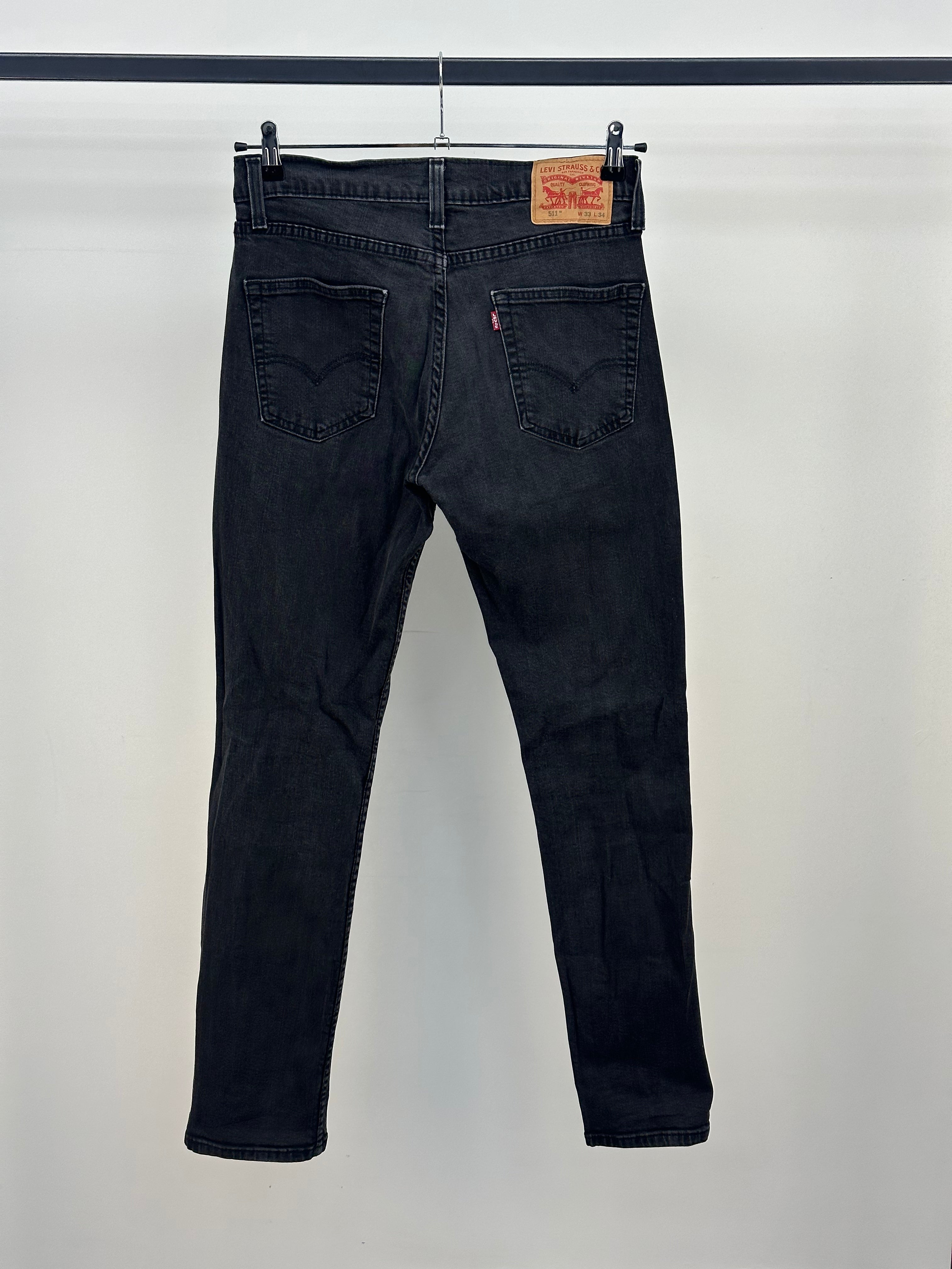 LEVI'S 511 SLIM TAGLIA: 47 = W33 L34