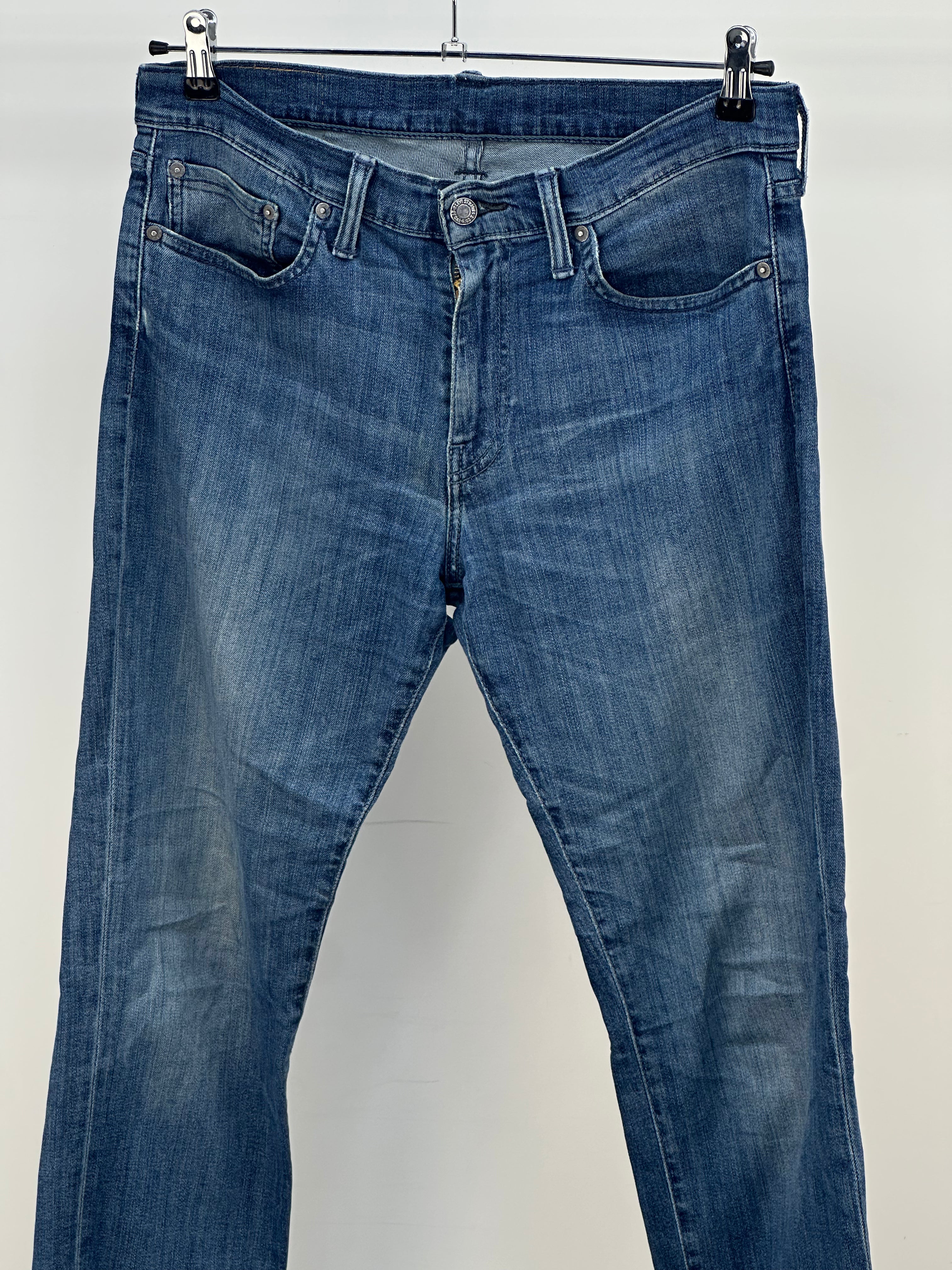 LEVI'S 511 SLIM TAGLIA: 47 = W33 L34