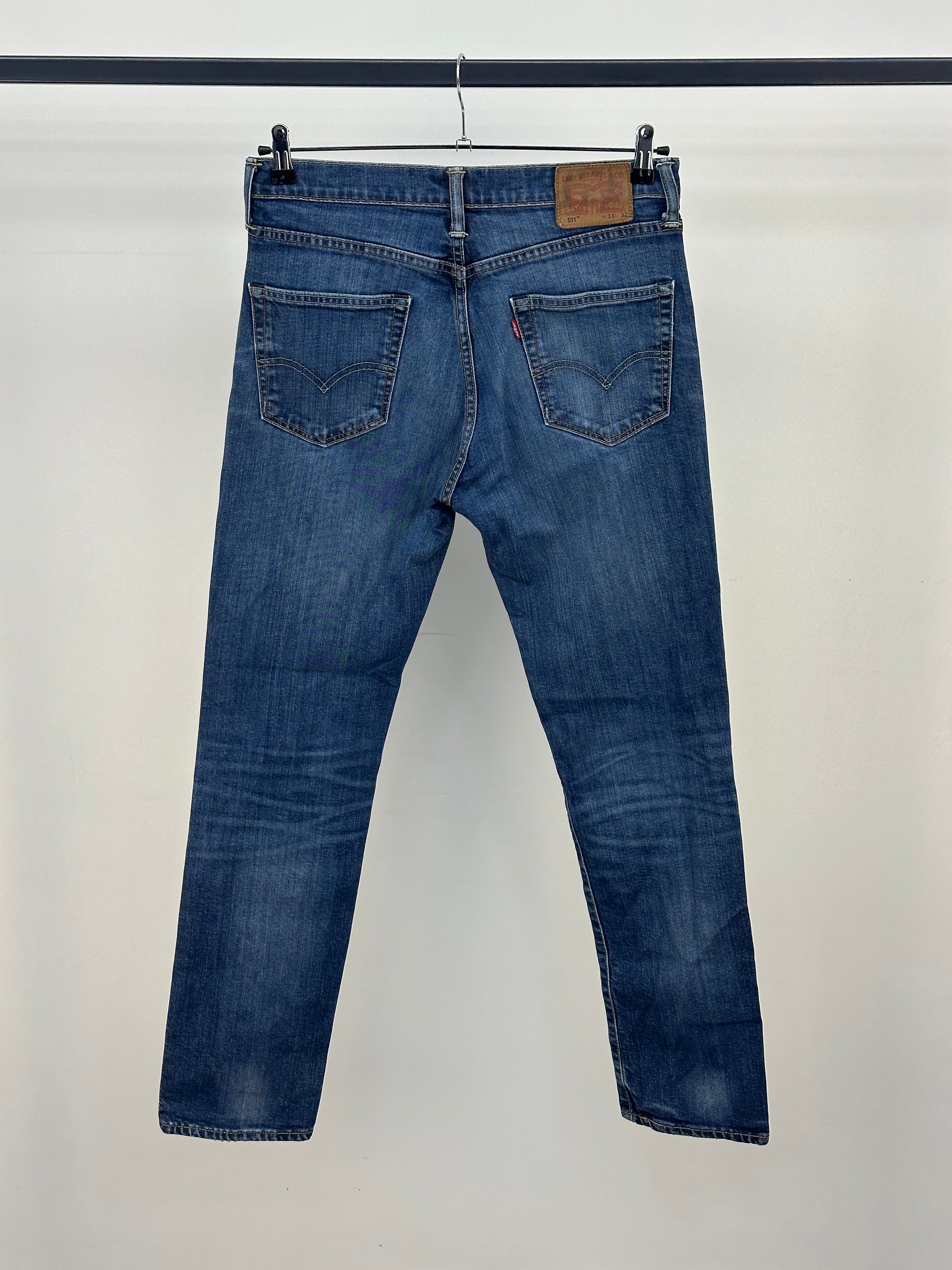 LEVI'S 511 SLIM TAGLIA: 47 = W33 L32