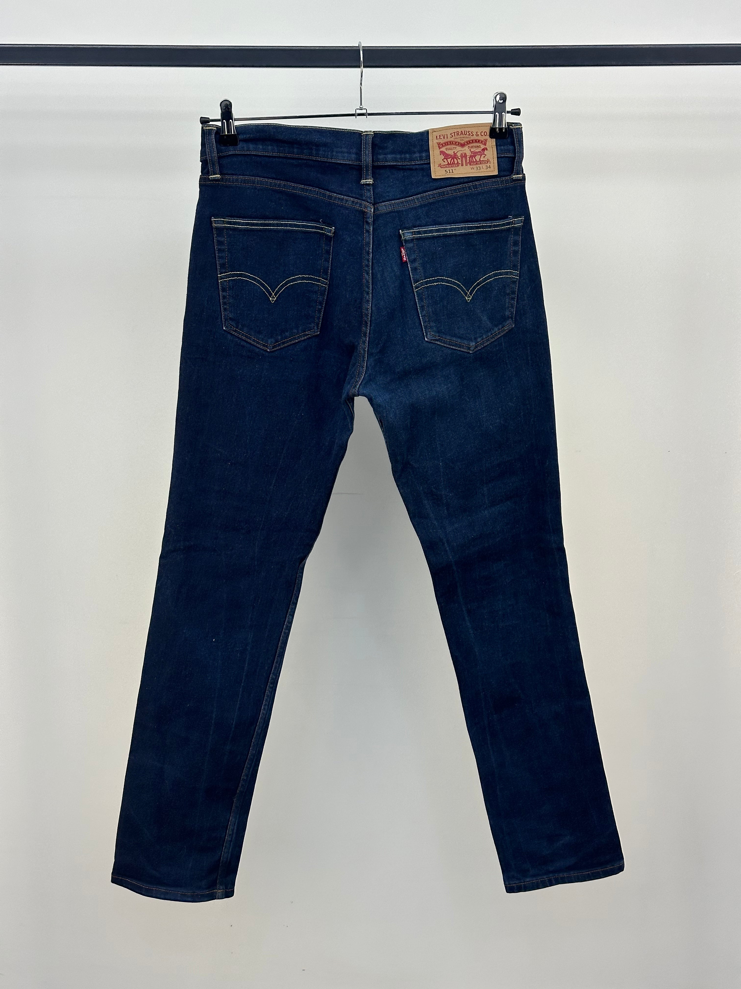 LEVI'S 511 SLIM TAGLIA: 47 = W33 L34