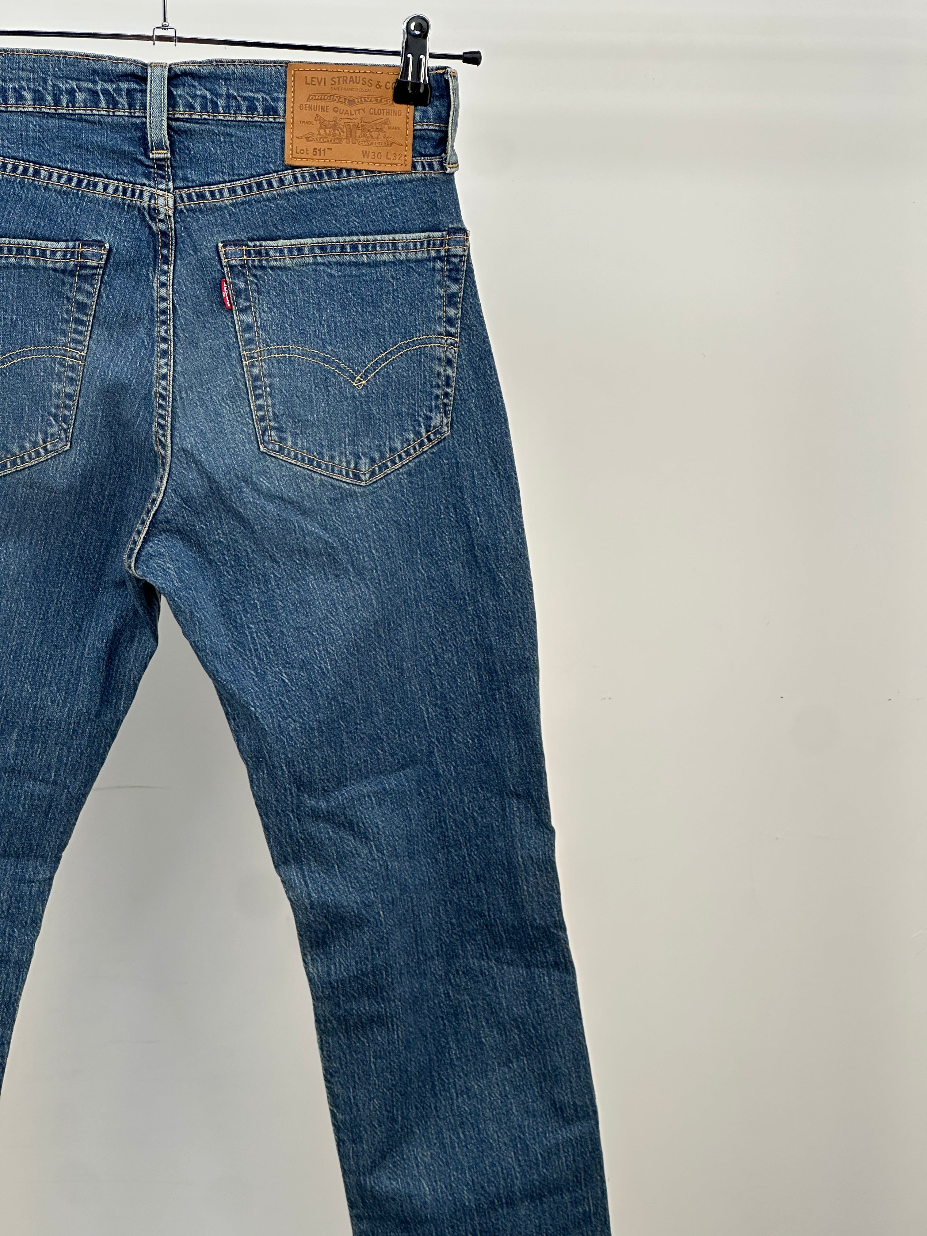 LEVI'S 511 SLIM TAGLIA: 44 ITA = W30 L32