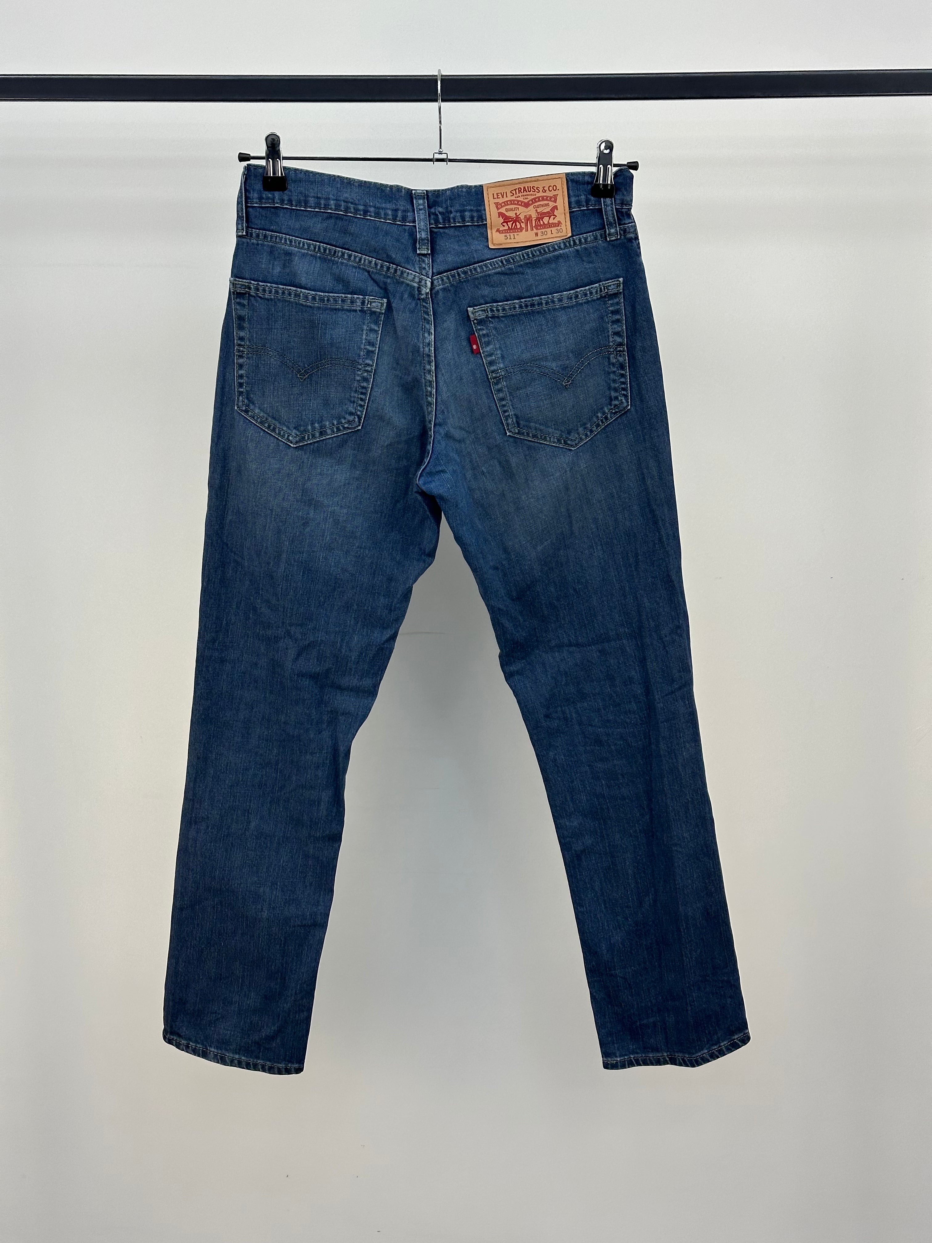 LEVI'S 511 SLIM TAGLIA: 44 ITA = W30 L30