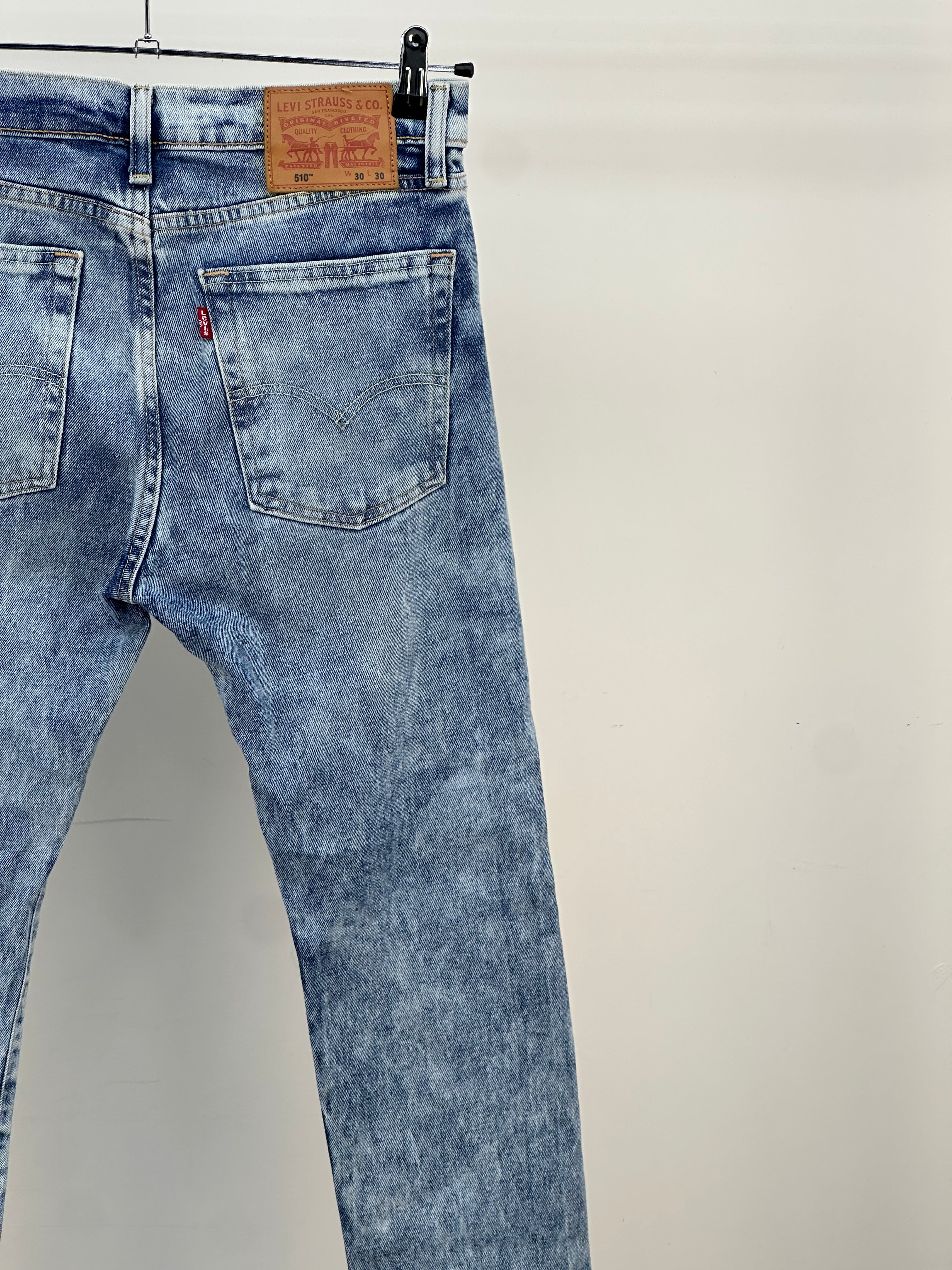LEVI'S 510 SLIM TAGLIA: 44 ITA = W30 L30