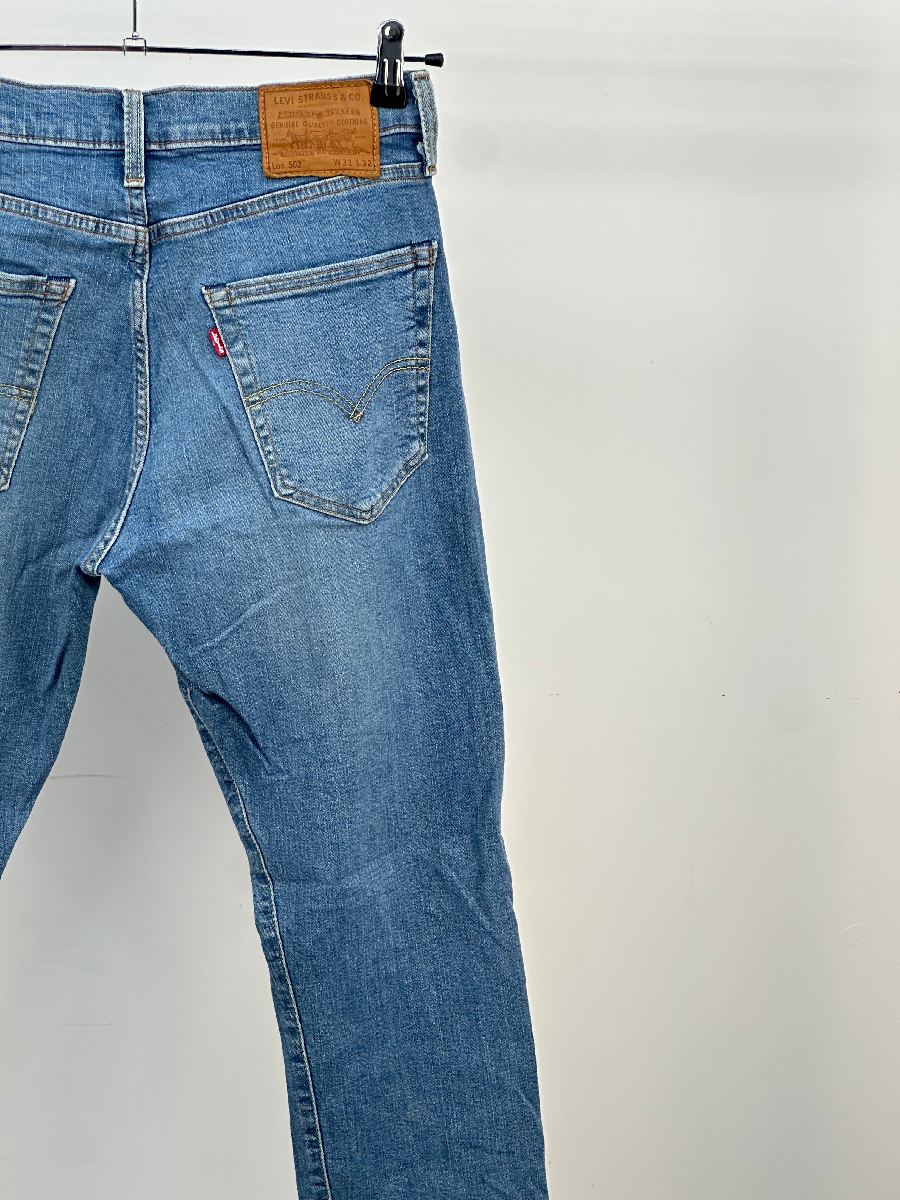 LEVI'S 502 SLIM TAGLIA: 45 ITA = W31 L32