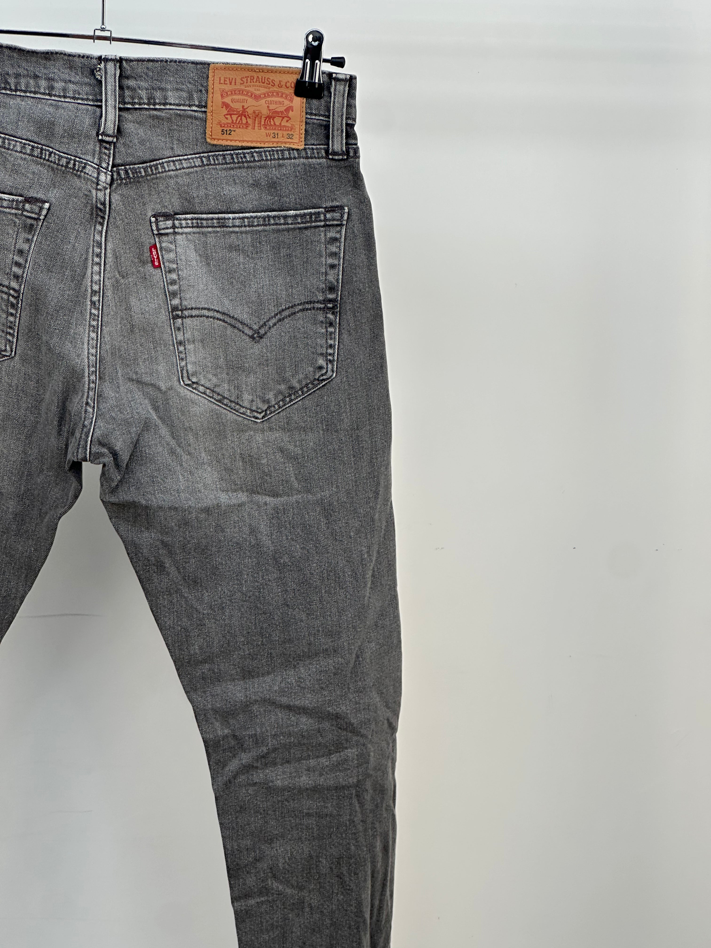 LEVI'S 512 SLIM TAGLIA: 45 ITA = W31 L32