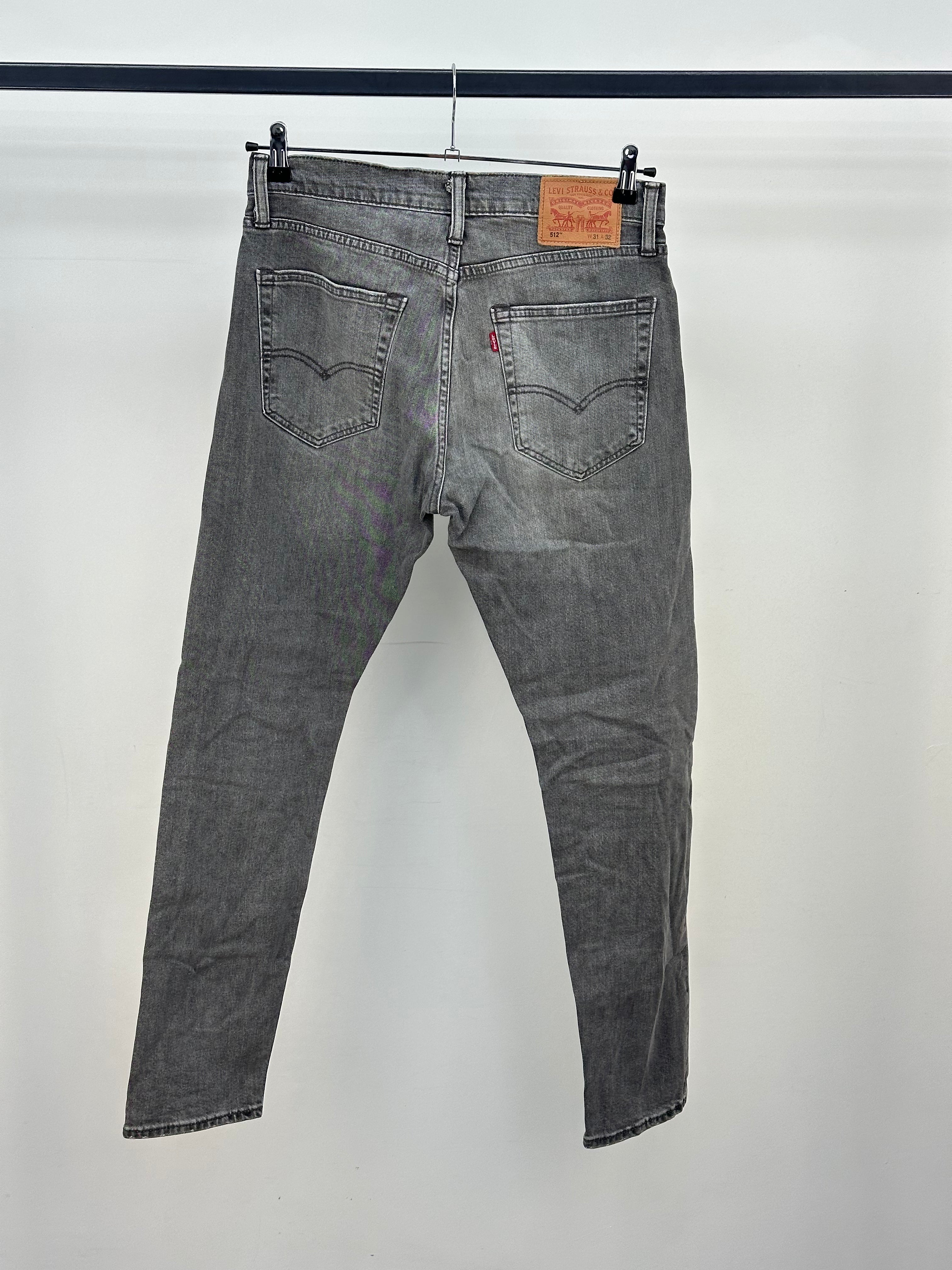LEVI'S 512 SLIM TAGLIA: 45 ITA = W31 L32