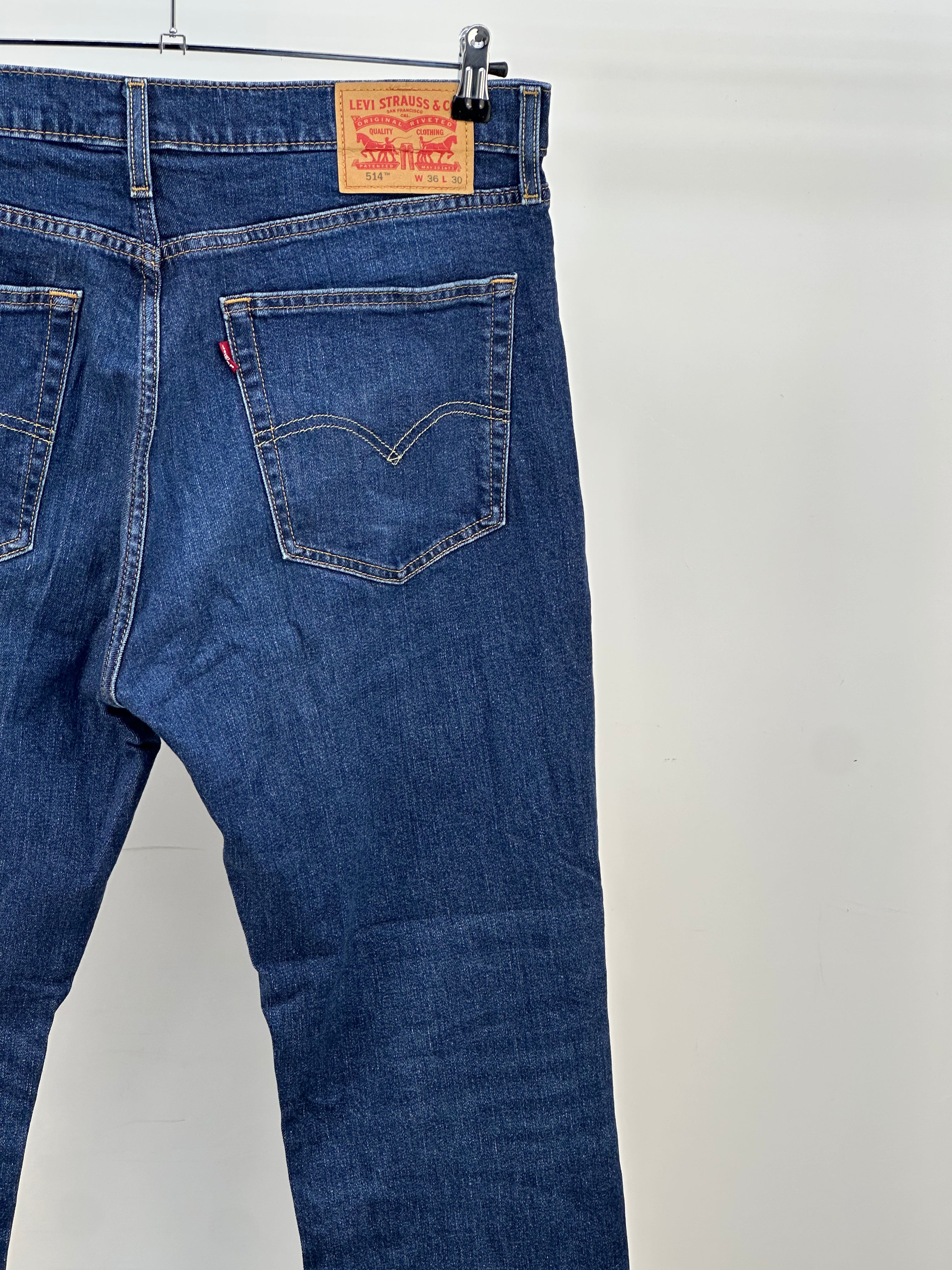 LEVI'S 514 SLIM TAGLIA : 50 ITA = W36 L30