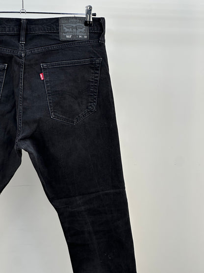 LEVI'S 512 SLIM TAGLIA : 50 ITA = W36 L32