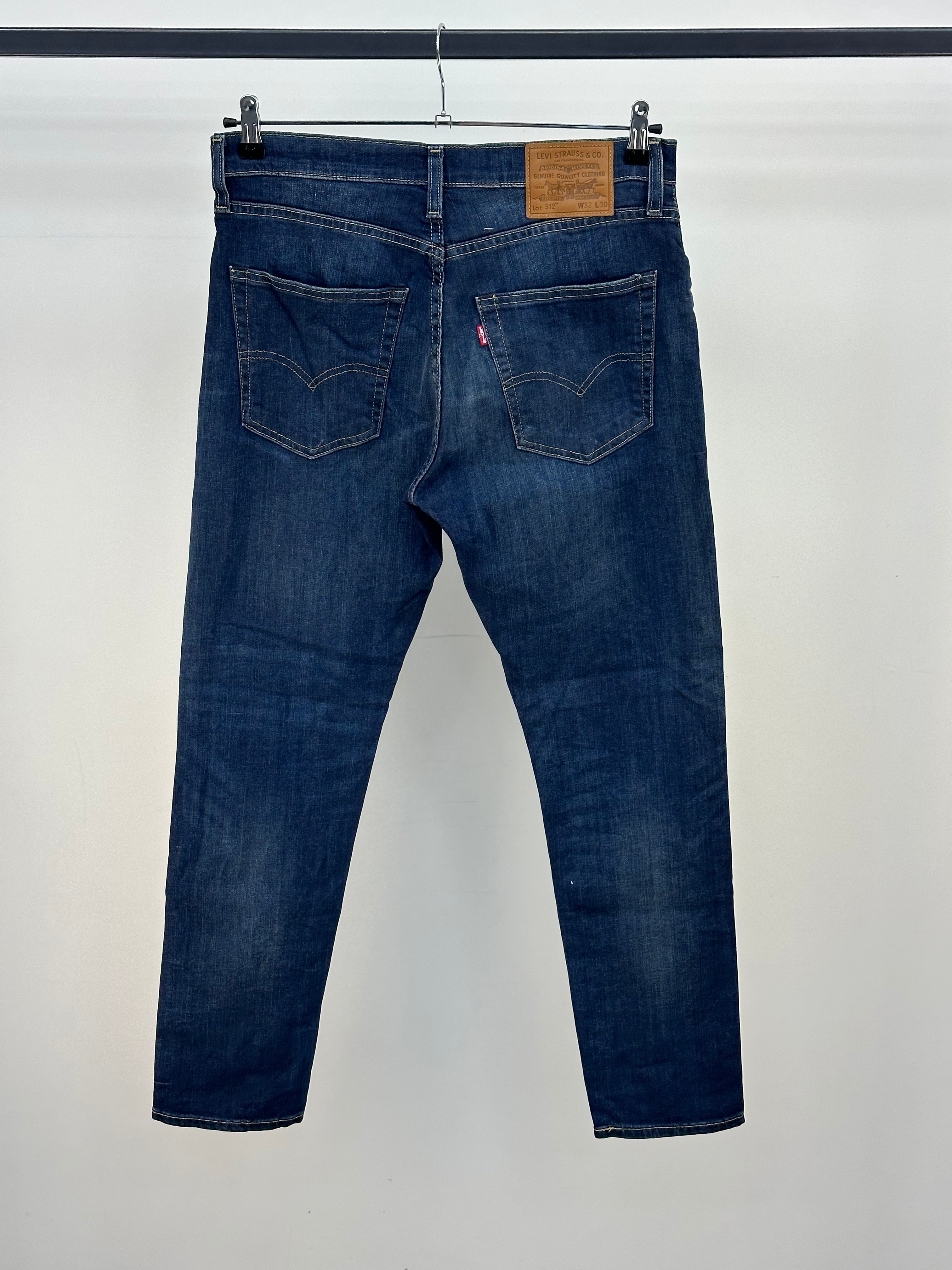 LEVI'S 512 SLIM TAGLIA : 46 ITA = W32 L30
