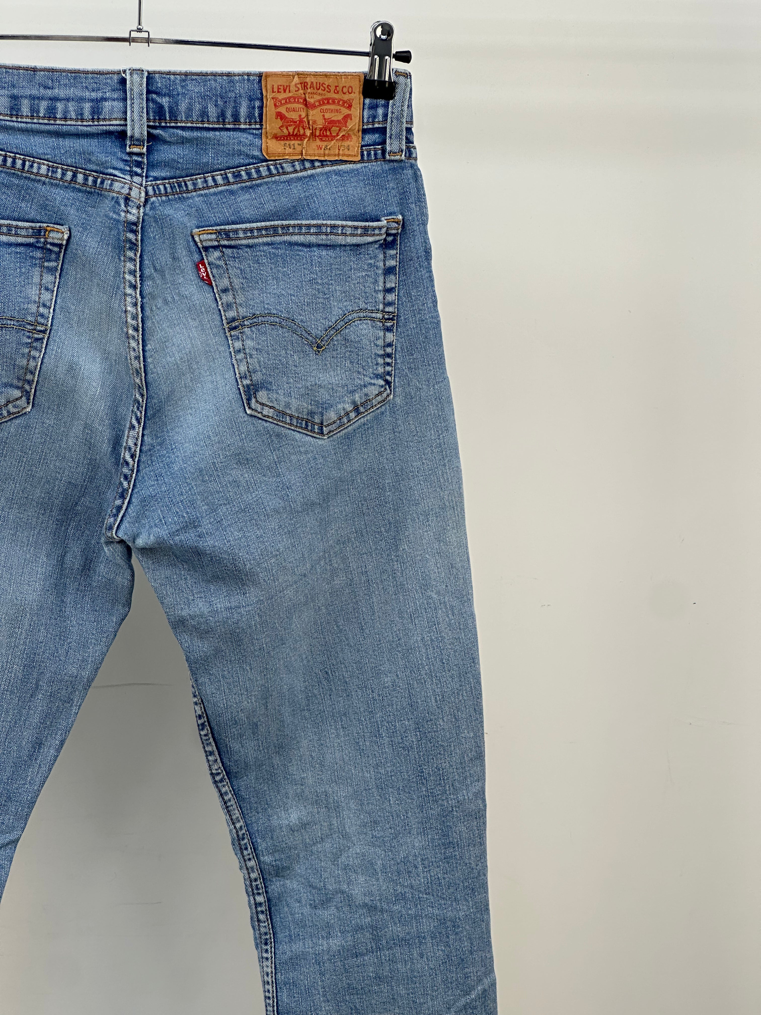 LEVI'S 511 SLIM TAGLIA : 46 ITA = W32 L34