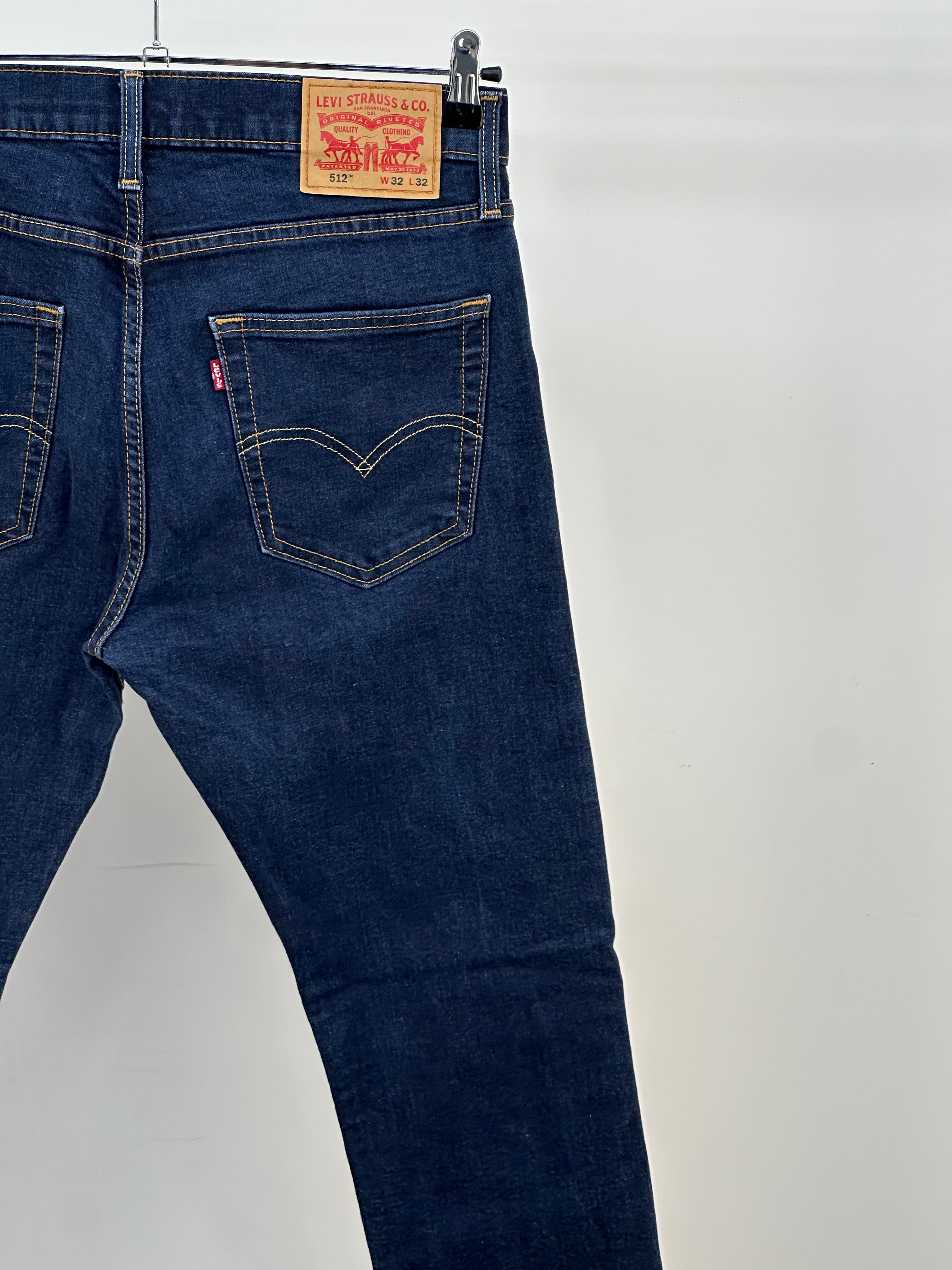 LEVI'S 512 SLIM TAGLIA : 46 ITA = W32 L32
