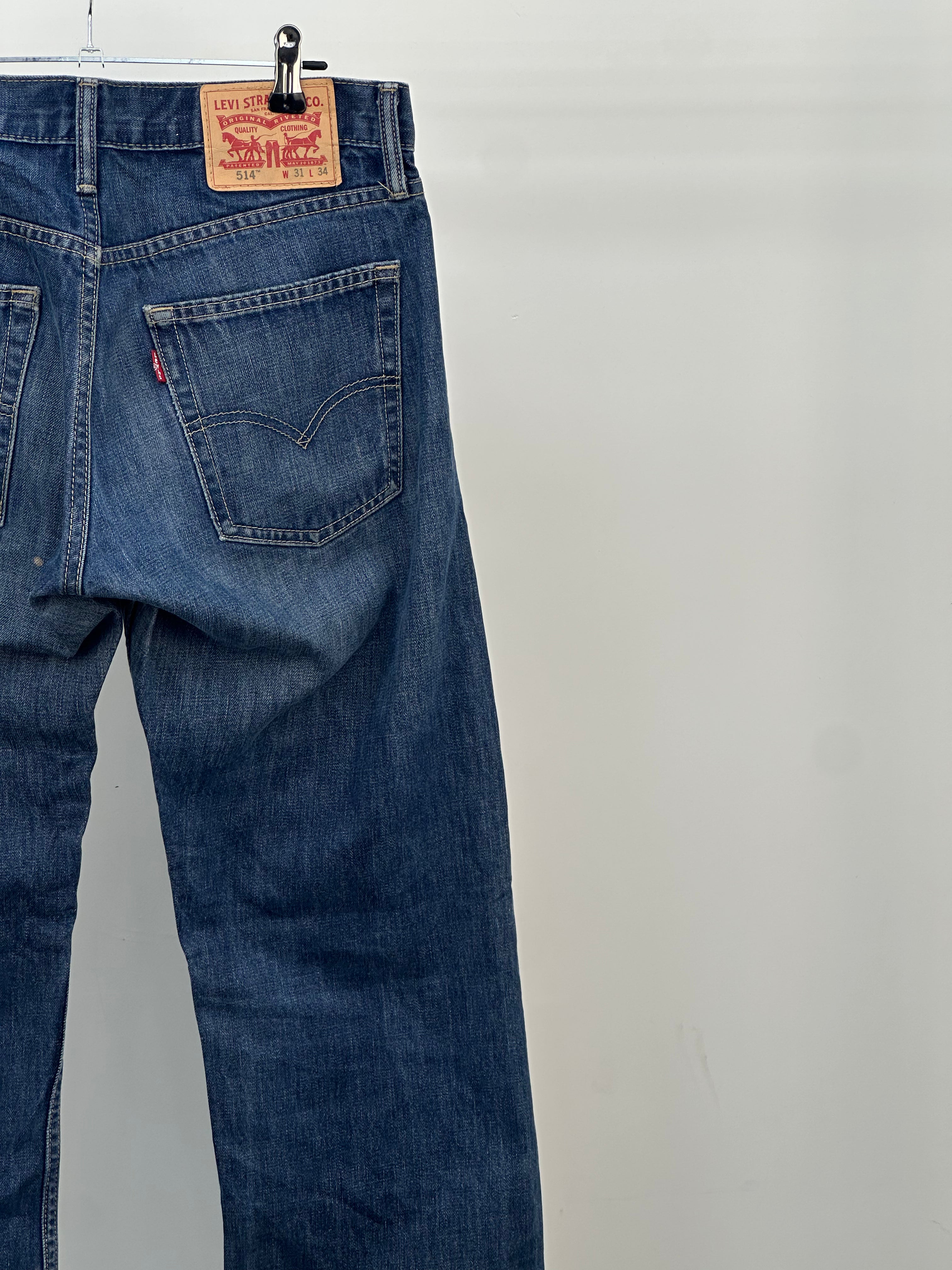 LEVI'S 514 SLIM STRAIGHT TAGLIA 45 ITA = W31 L34