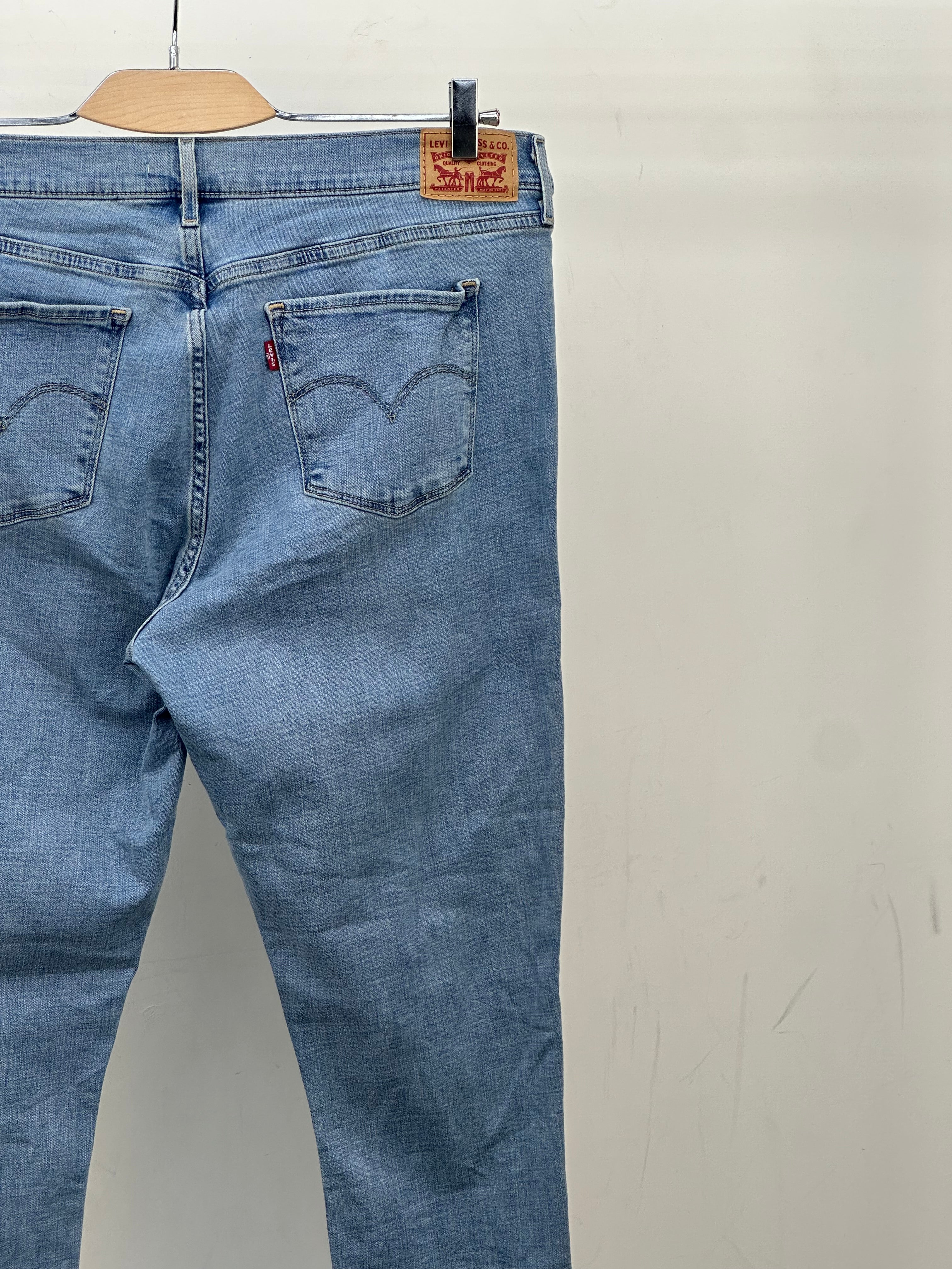 LEVI'S 311 SHAPING SKINNY FIT TAGLIA: 47 ITA = W33 L32