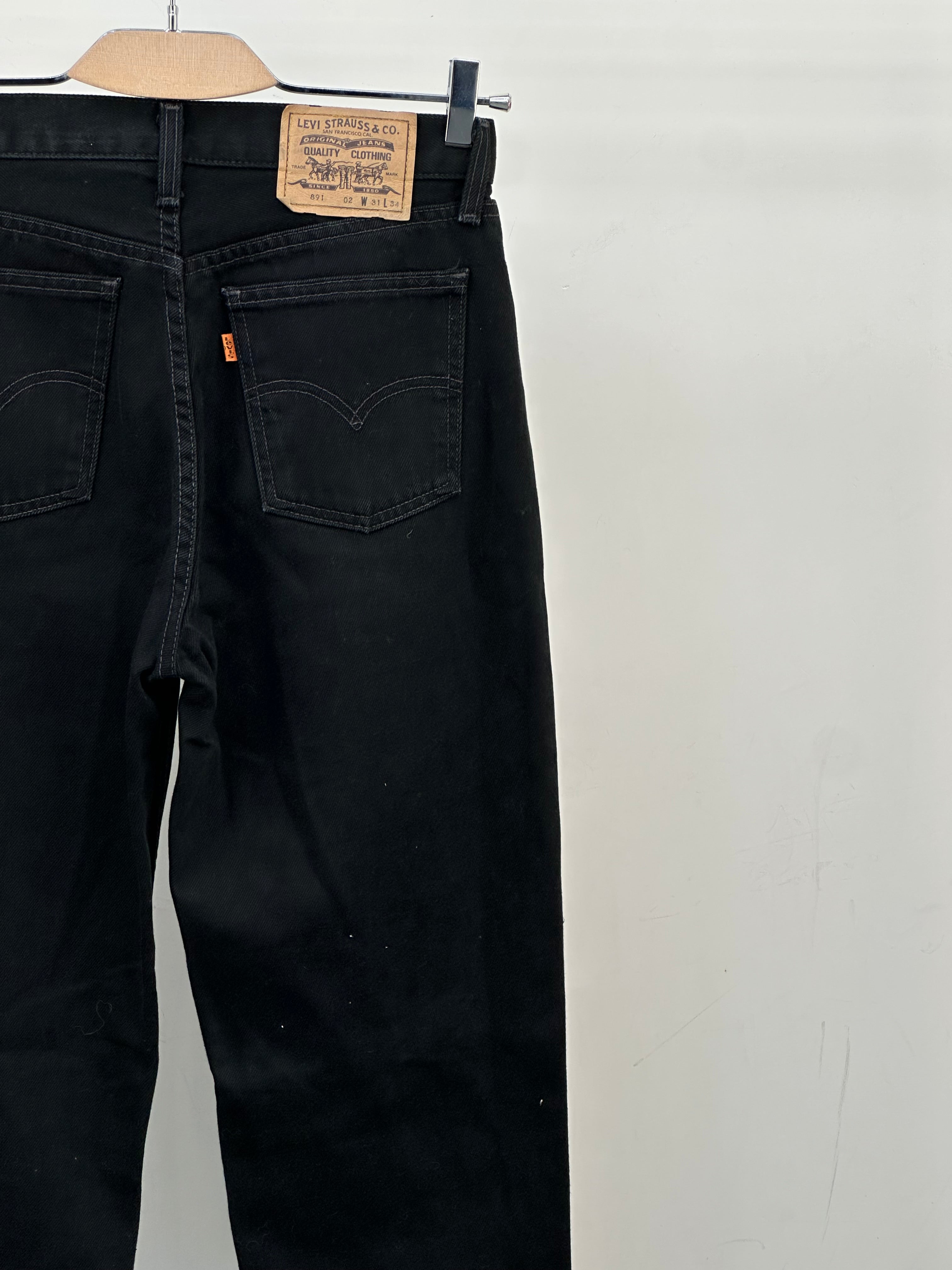 LEVI'S 891 ORANGE TAB FIT TAGLIA: 45 ITA = W31 L34