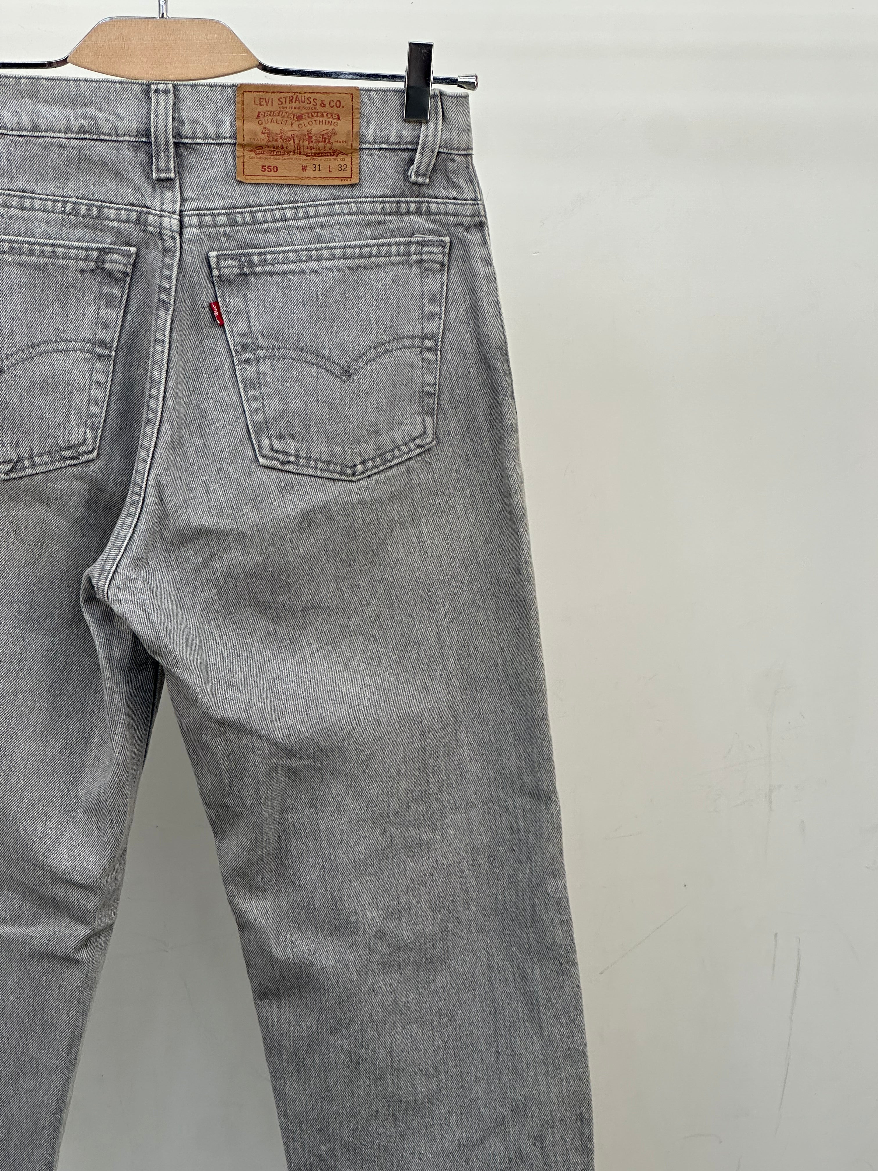 LEVI'S 550 RELAXED FIT TAGLIA: 45 ITA = W31 L32
