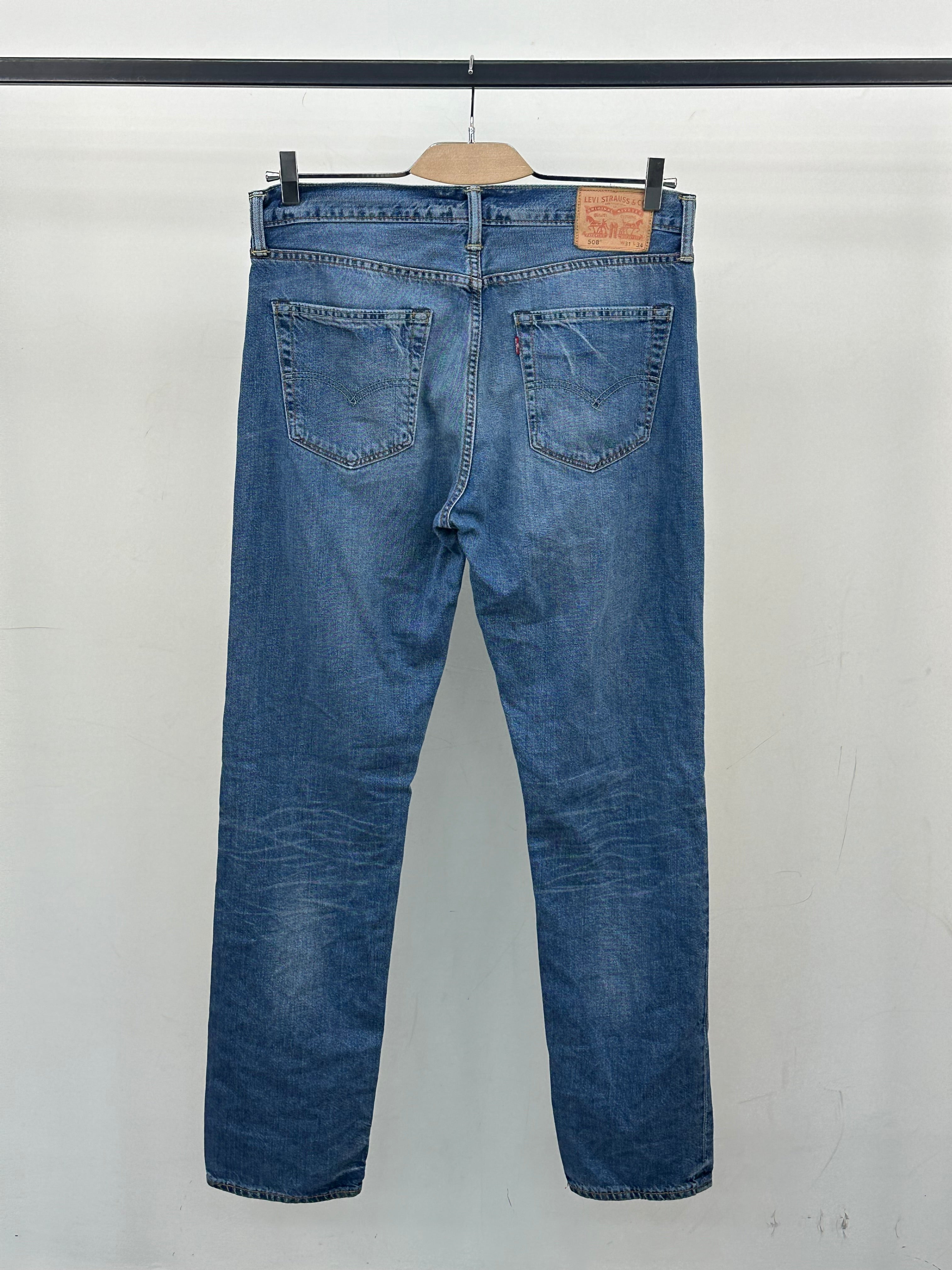 LEVI'S 508 SLIM FIT TAGLIA: 45 ITA = W31 L34
