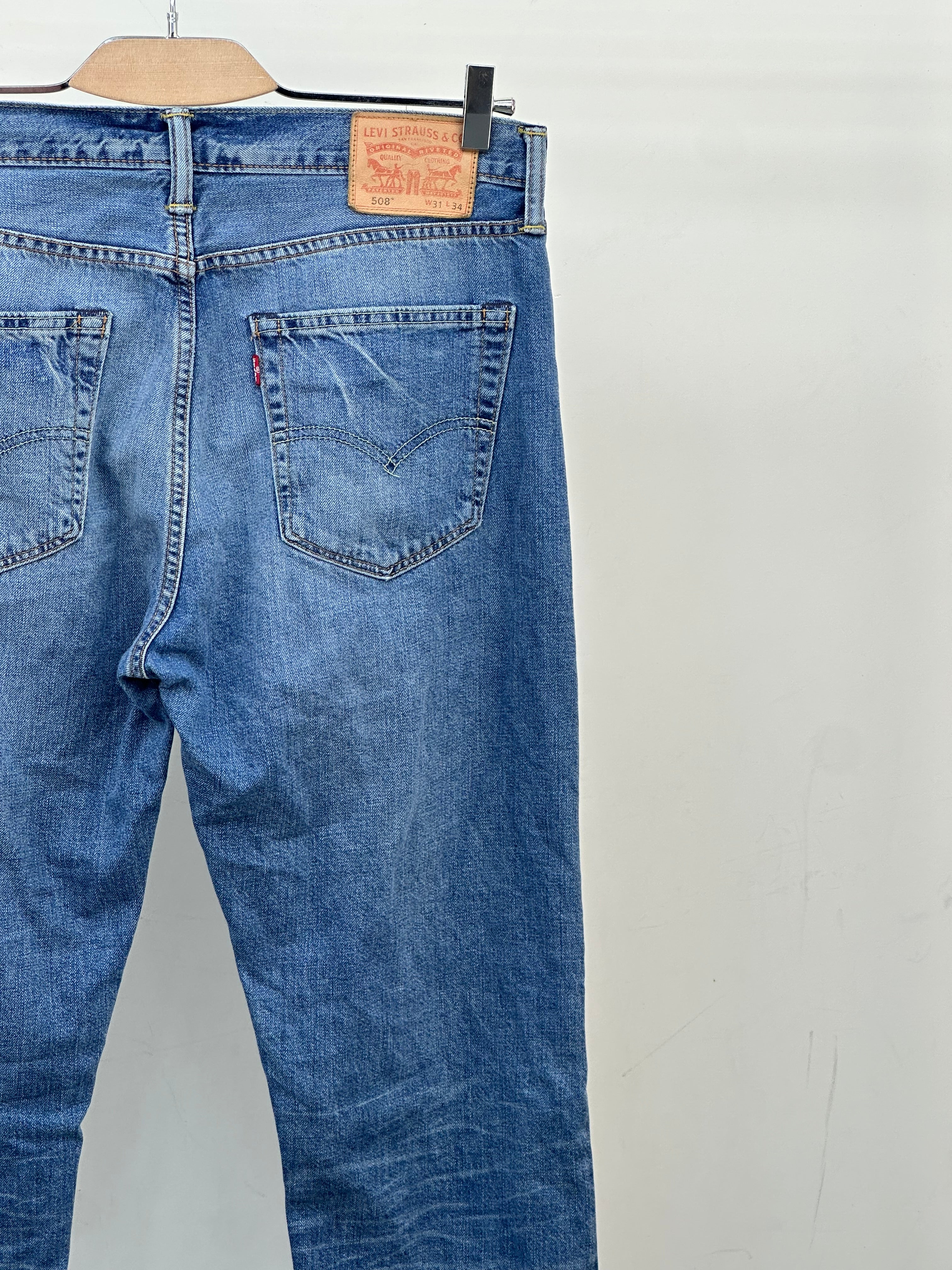 LEVI'S 508 SLIM FIT TAGLIA: 45 ITA = W31 L34