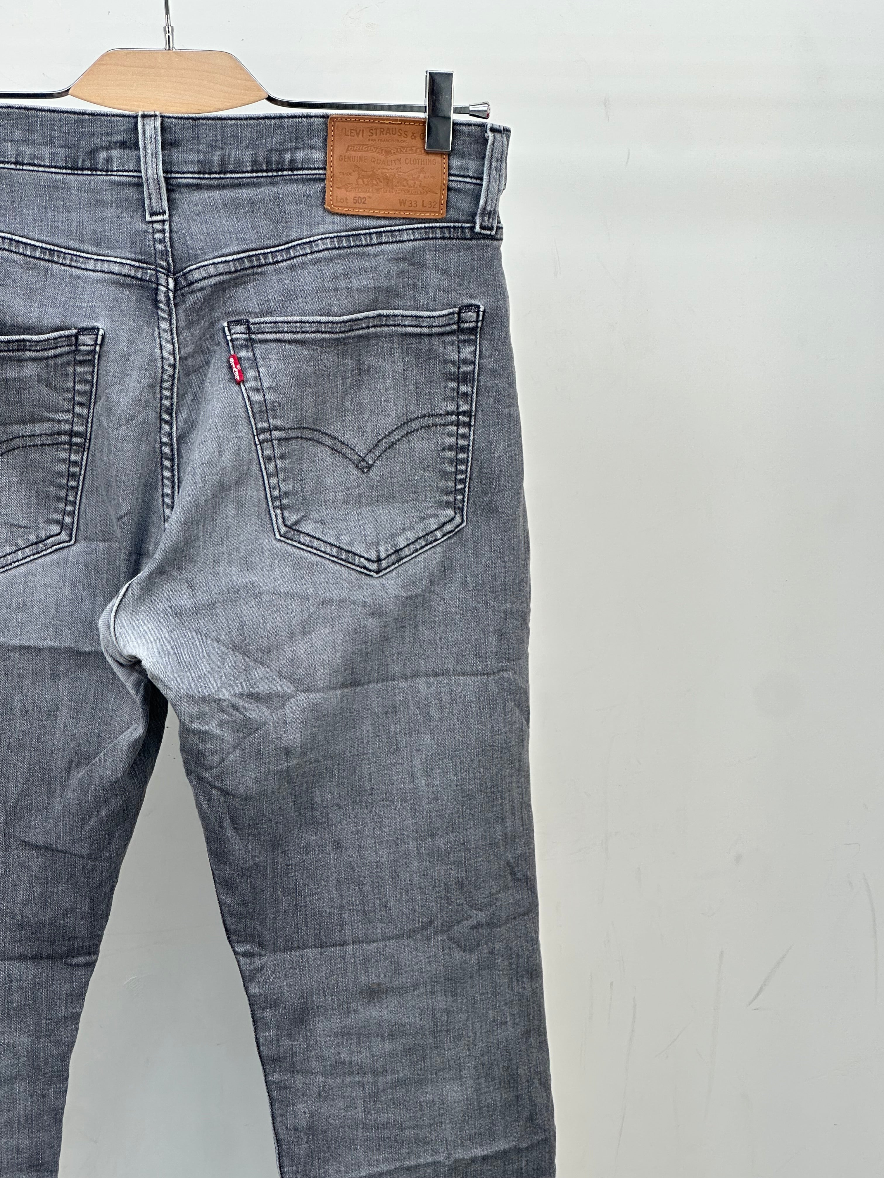 LEVI'S 502 SLIM FIT TAGLIA: 47 ITA = W33 L32