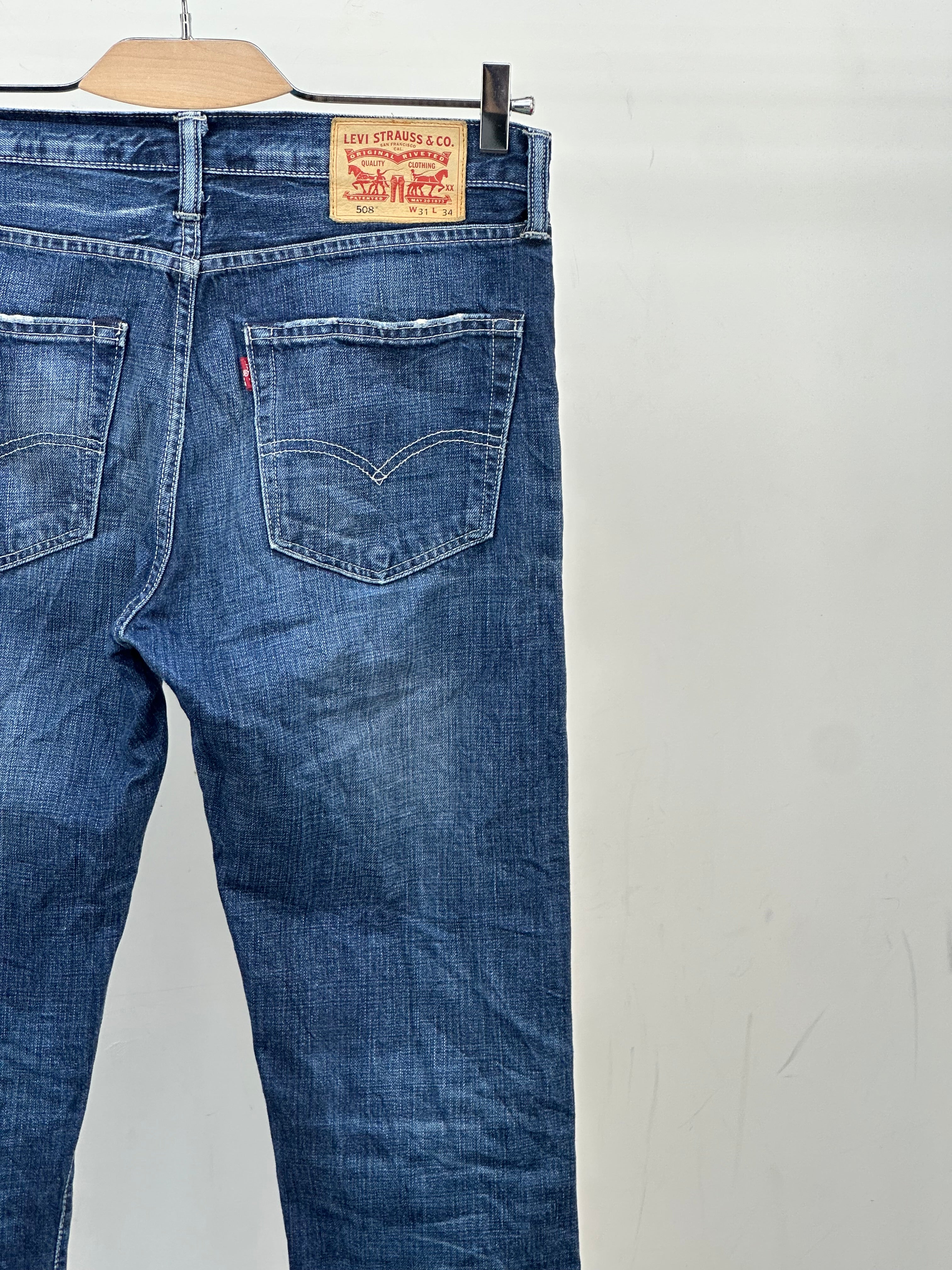 LEVI'S 508 SLIM FIT TAGLIA: 45 ITA = W31 L34