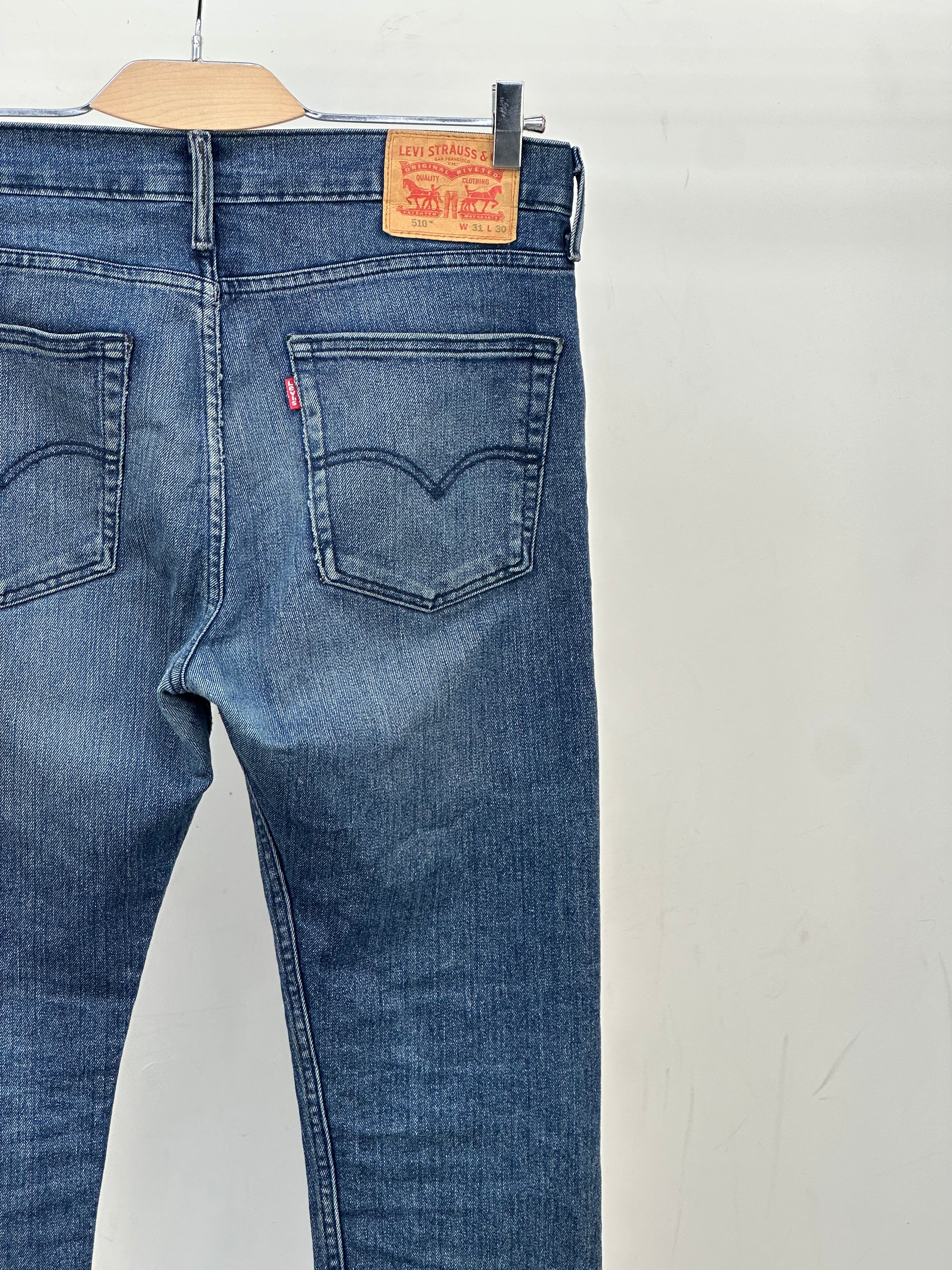 LEVI'S 510 SLIM FIT TAGLIA: 45 ITA = W31 L30