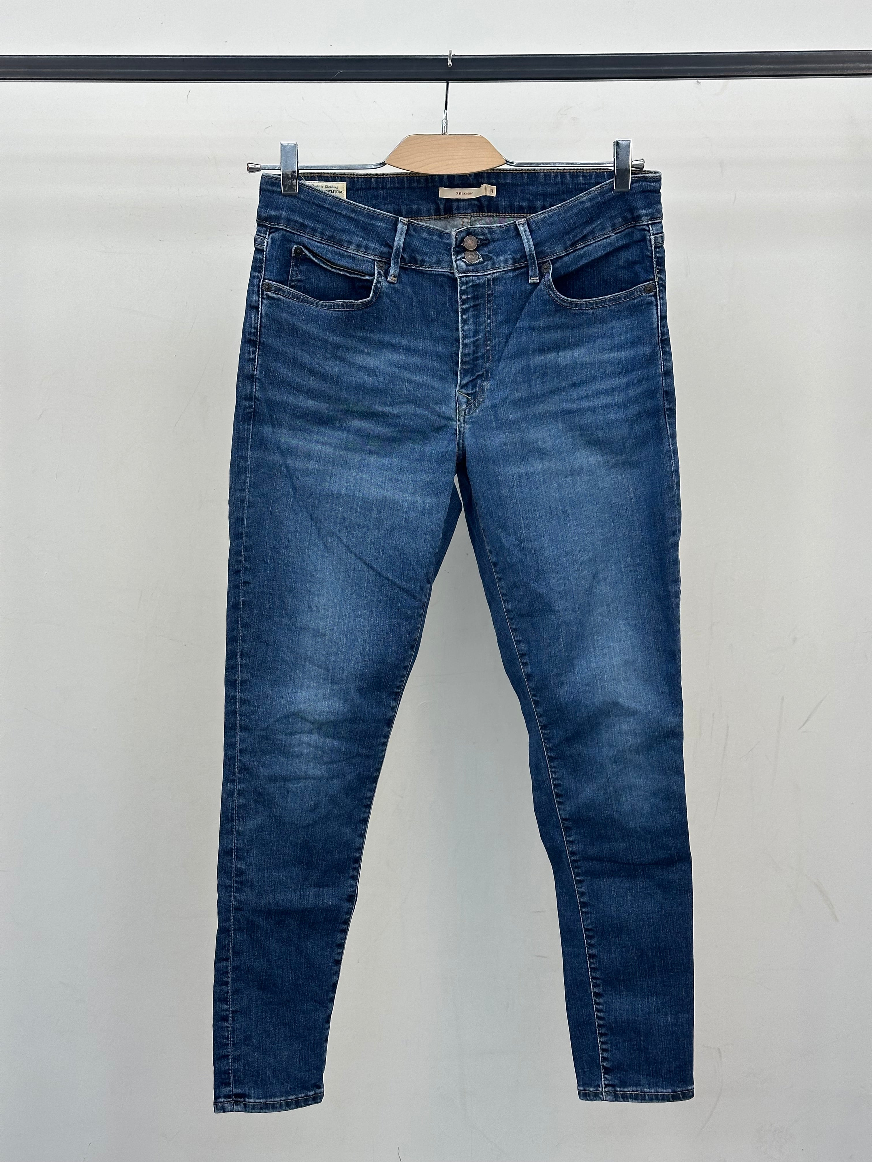 LEVI'S 711 SKINNY FIT TAGLIA: 45 ITA = W31 L30