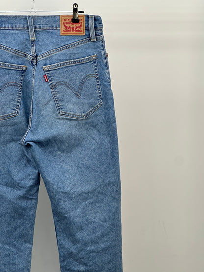 LEVI'S RIBCAGE STRAIGHT ANKLE TAGLIA 46 ITA = W29 L32