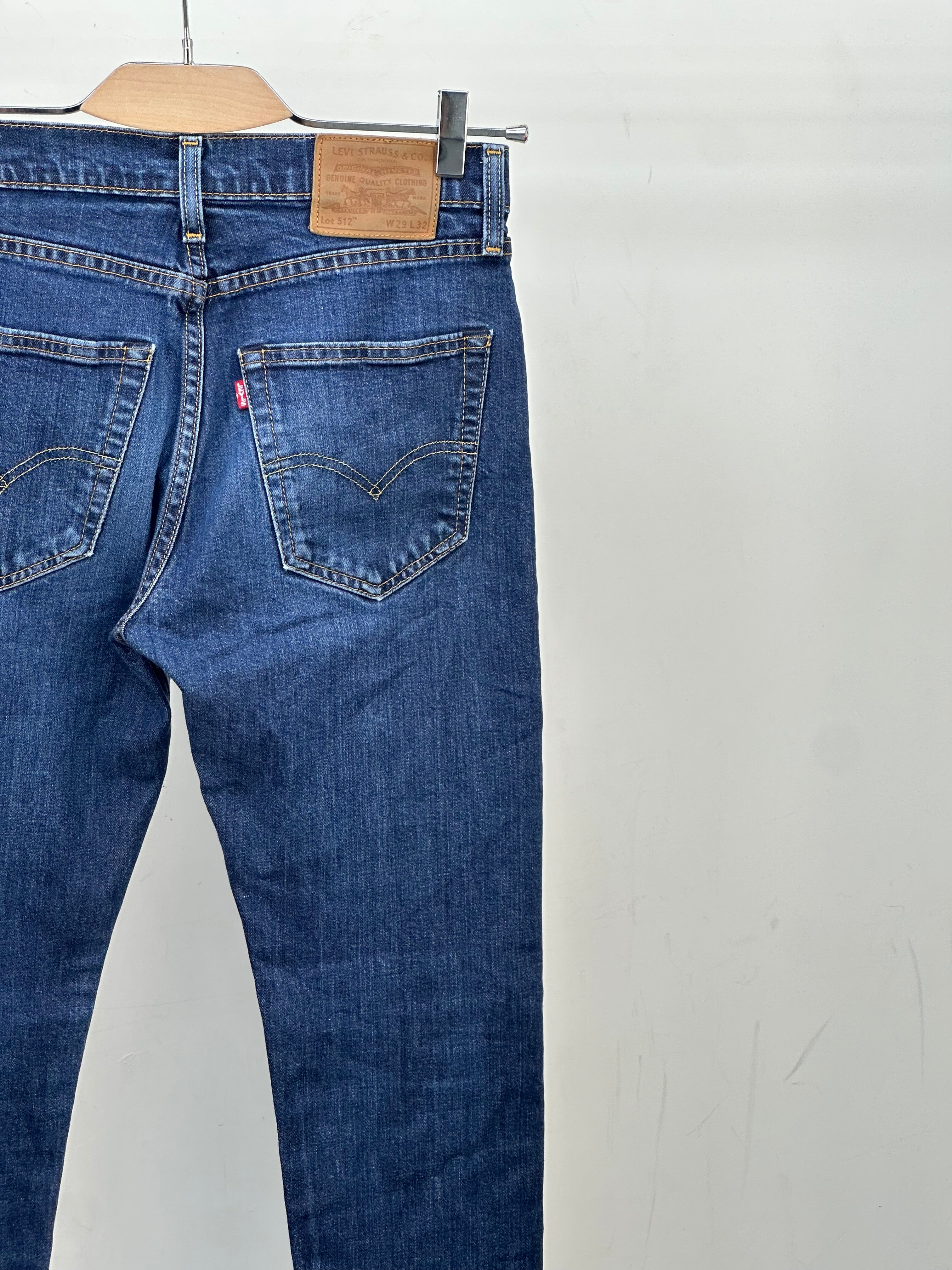 LEVI'S 512 SLIM FIT TAGLIA: 43 ITA = W29 L32