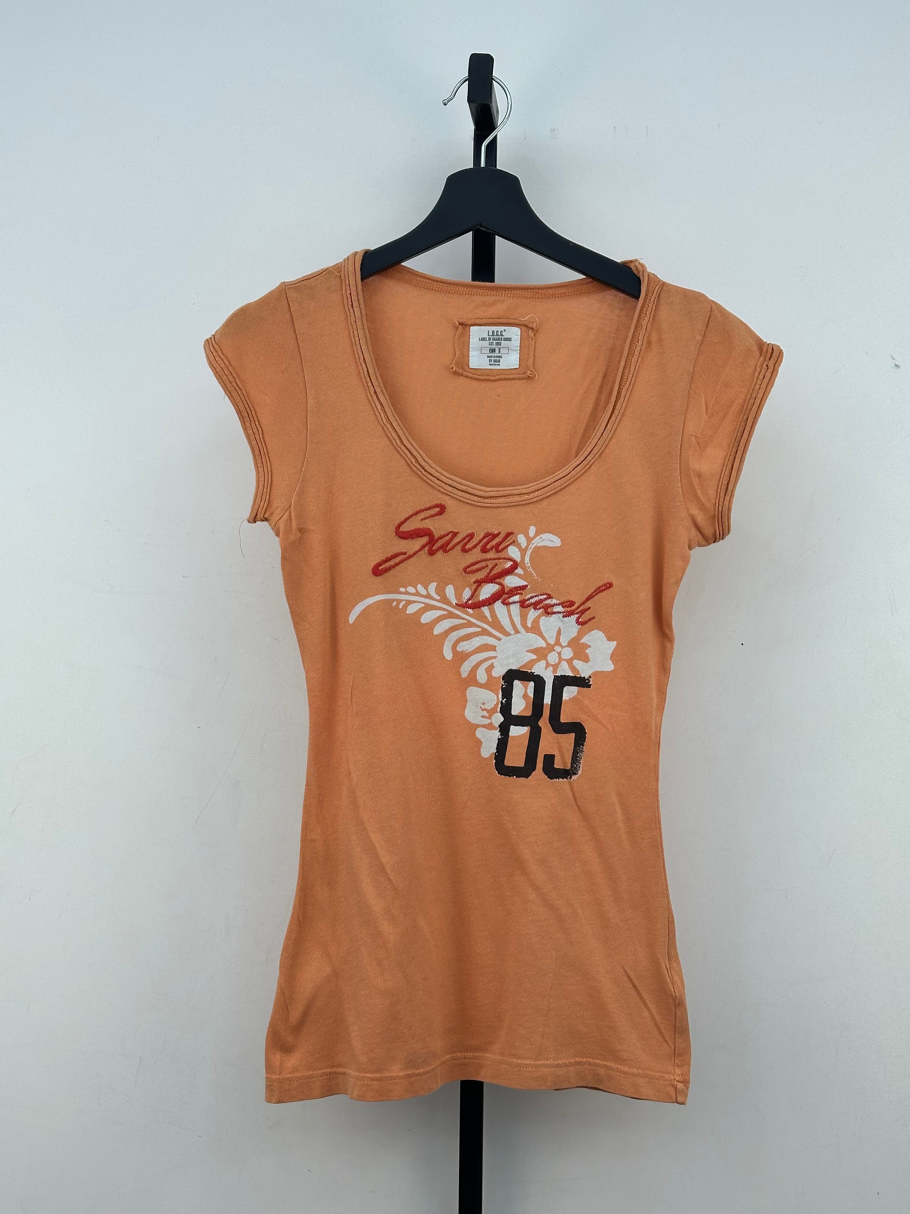 T-SHIRT VINTAGE L.O.G.G TAGLIA: S