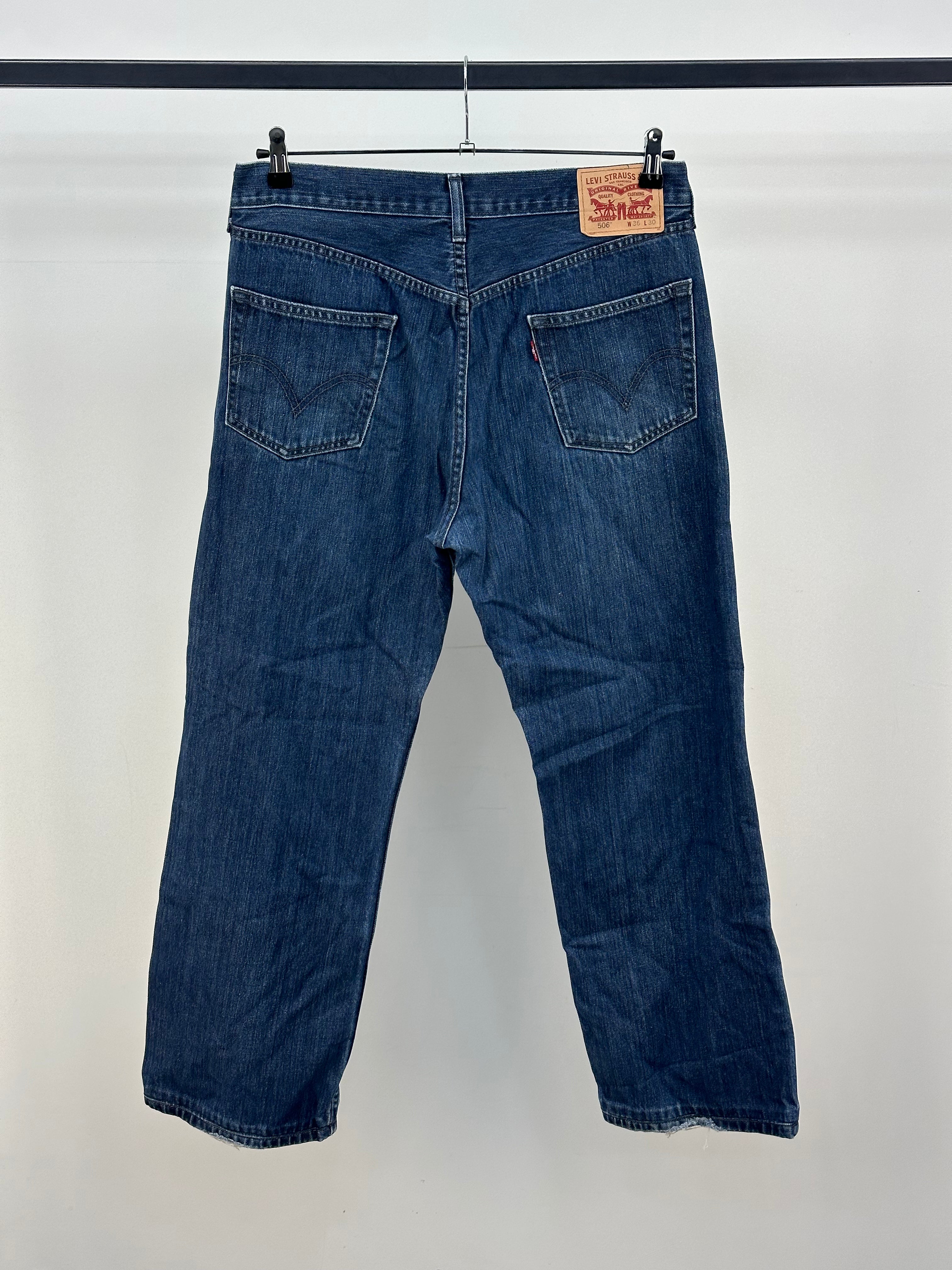 LEVI'S 506 TAGLIA : 50 ITA = W36 L30