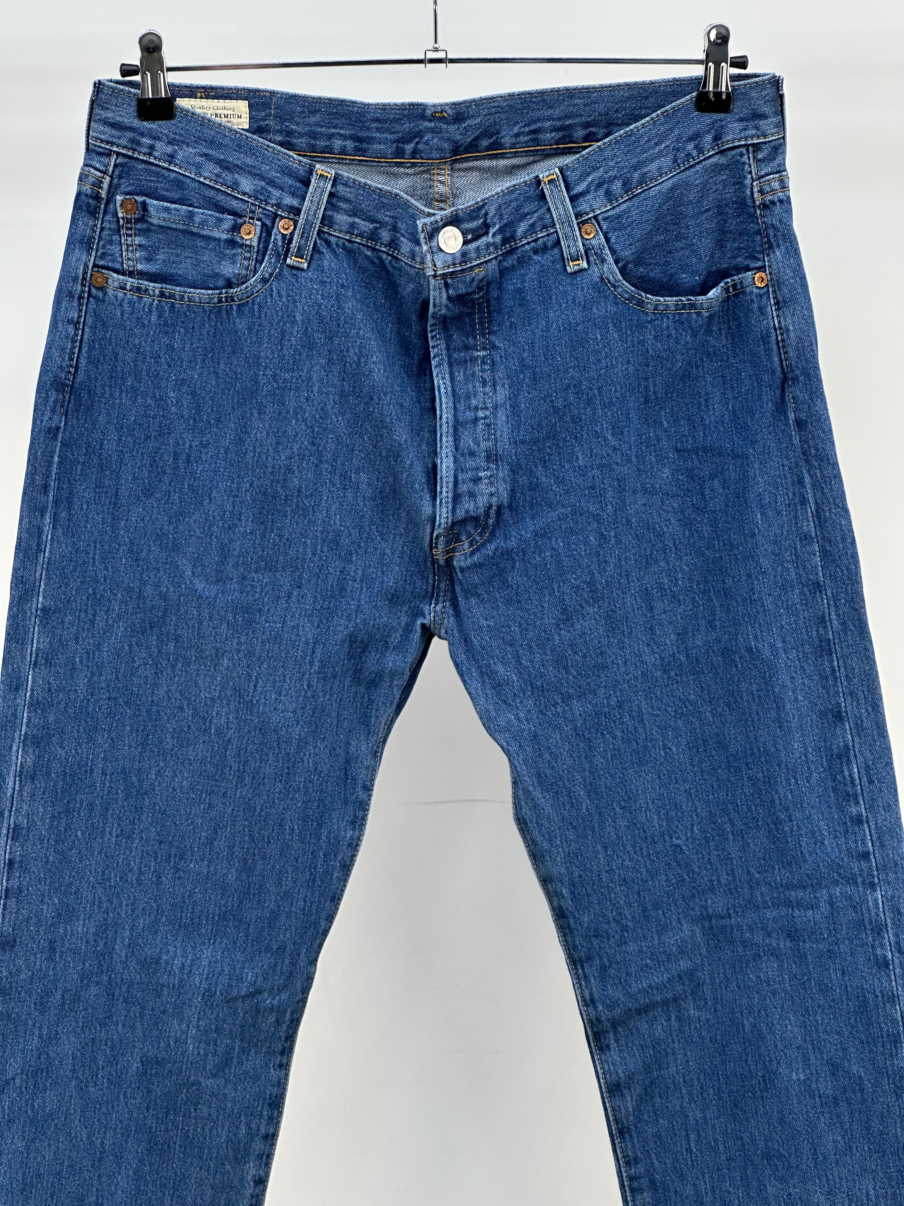 LEVI'S 501 TAGLIA : 50 ITA = W36 L32