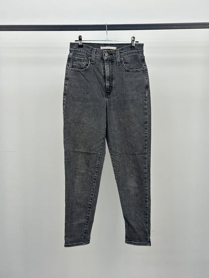LEVI'S HIGH WAISTED MOM JEAN TAGLIA: 40 ITA = W26 L32
