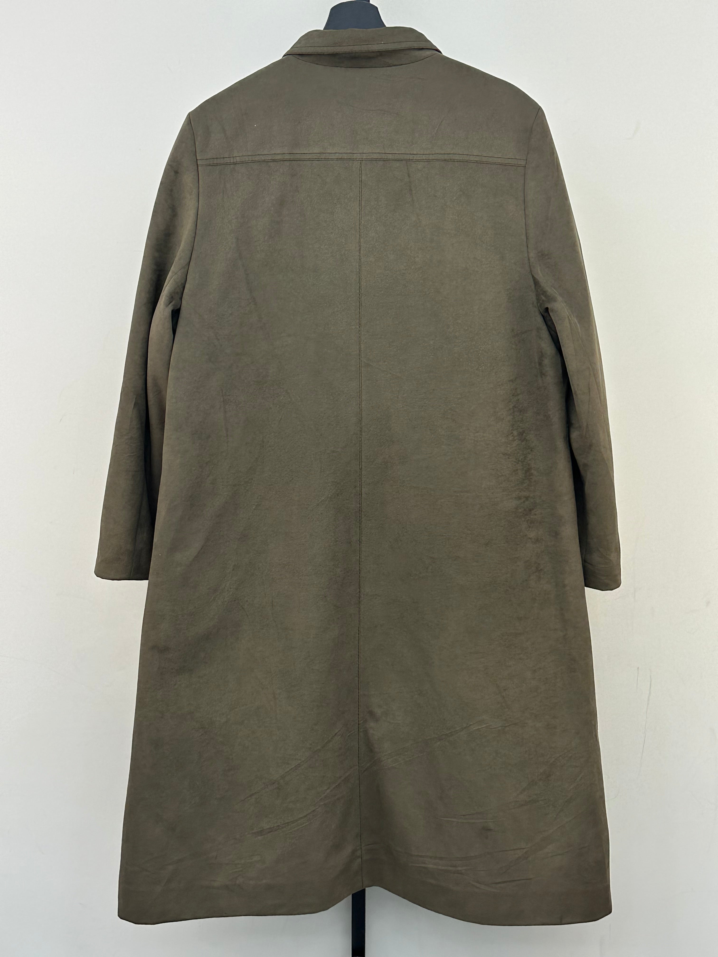 TRENCH INGLESE IN VELLUTO VINTAGE TAGLIA: 50