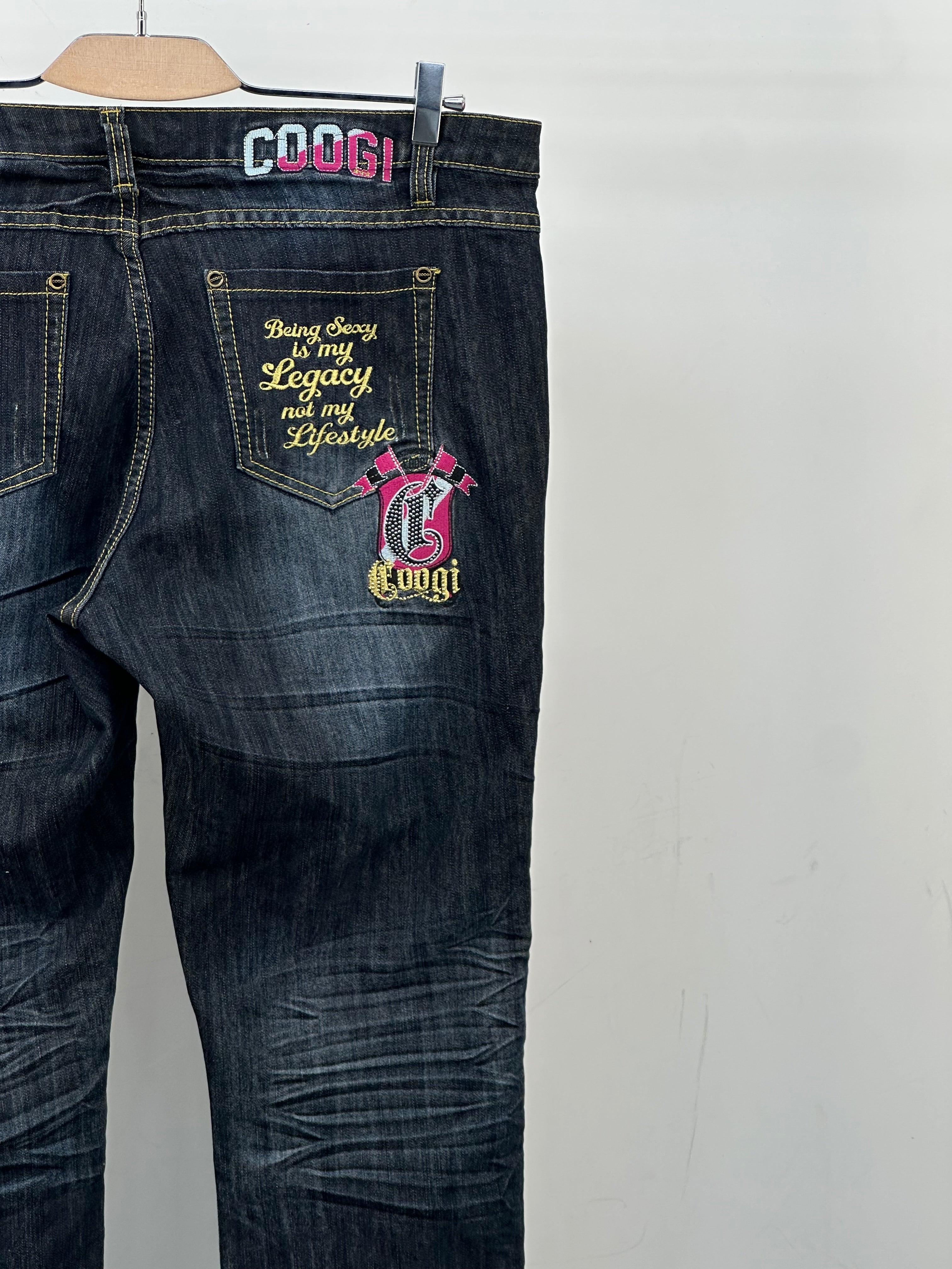 JEANS COOGI VINTAGE TAGLIA: 52 ITA = W38