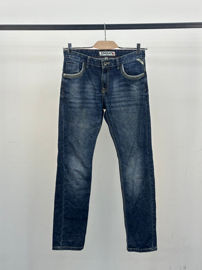 JEANS CREEKS SINCE 1974 VINTAGE TAGLIA: 44 ITA = W30
