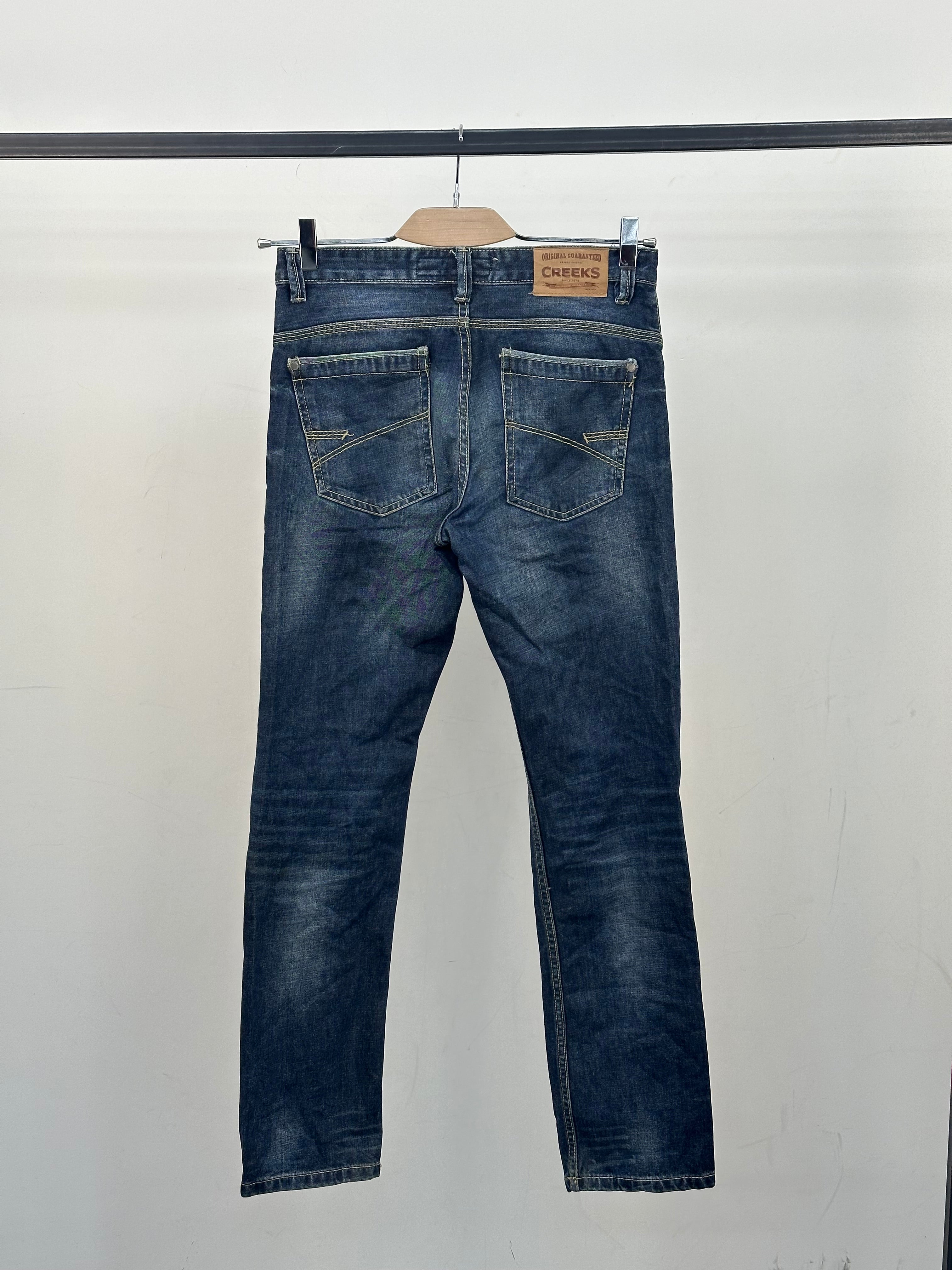 JEANS CREEKS SINCE 1974 VINTAGE TAGLIA: 44 ITA = W30