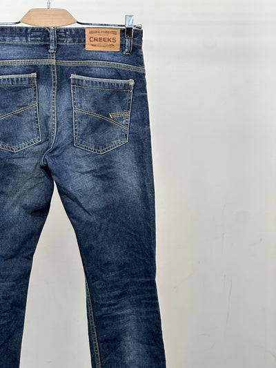 JEANS CREEKS SINCE 1974 VINTAGE TAGLIA: 44 ITA = W30