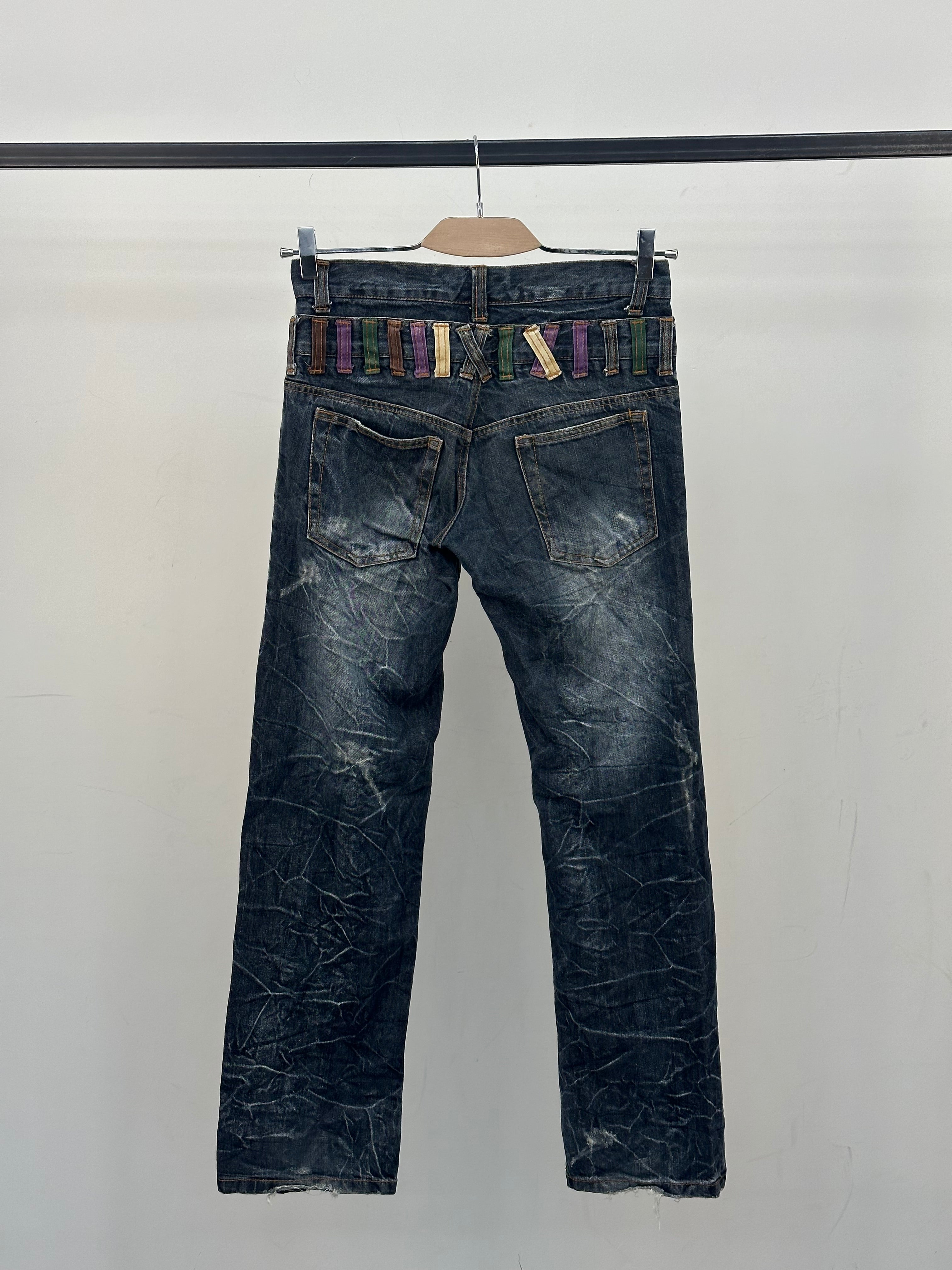 JEANS NYLAUS AUTHENTIC VINTAGE TAGLIA: 44 ITA = W30