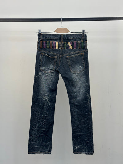 JEANS NYLAUS AUTHENTIC VINTAGE TAGLIA: 44 ITA = W30