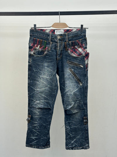 JEANS NYLAUS AUTHENTIC VINTAGE TAGLIA: 44 ITA = W30