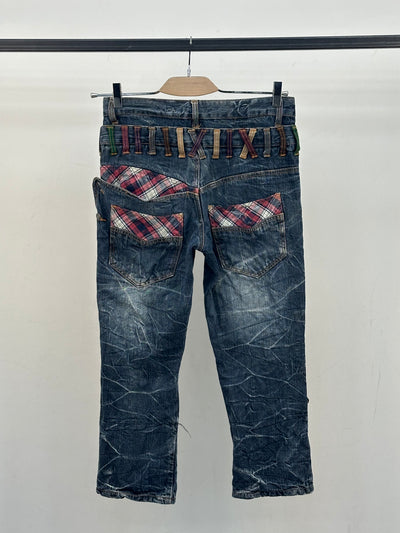 JEANS NYLAUS AUTHENTIC VINTAGE TAGLIA: 44 ITA = W30