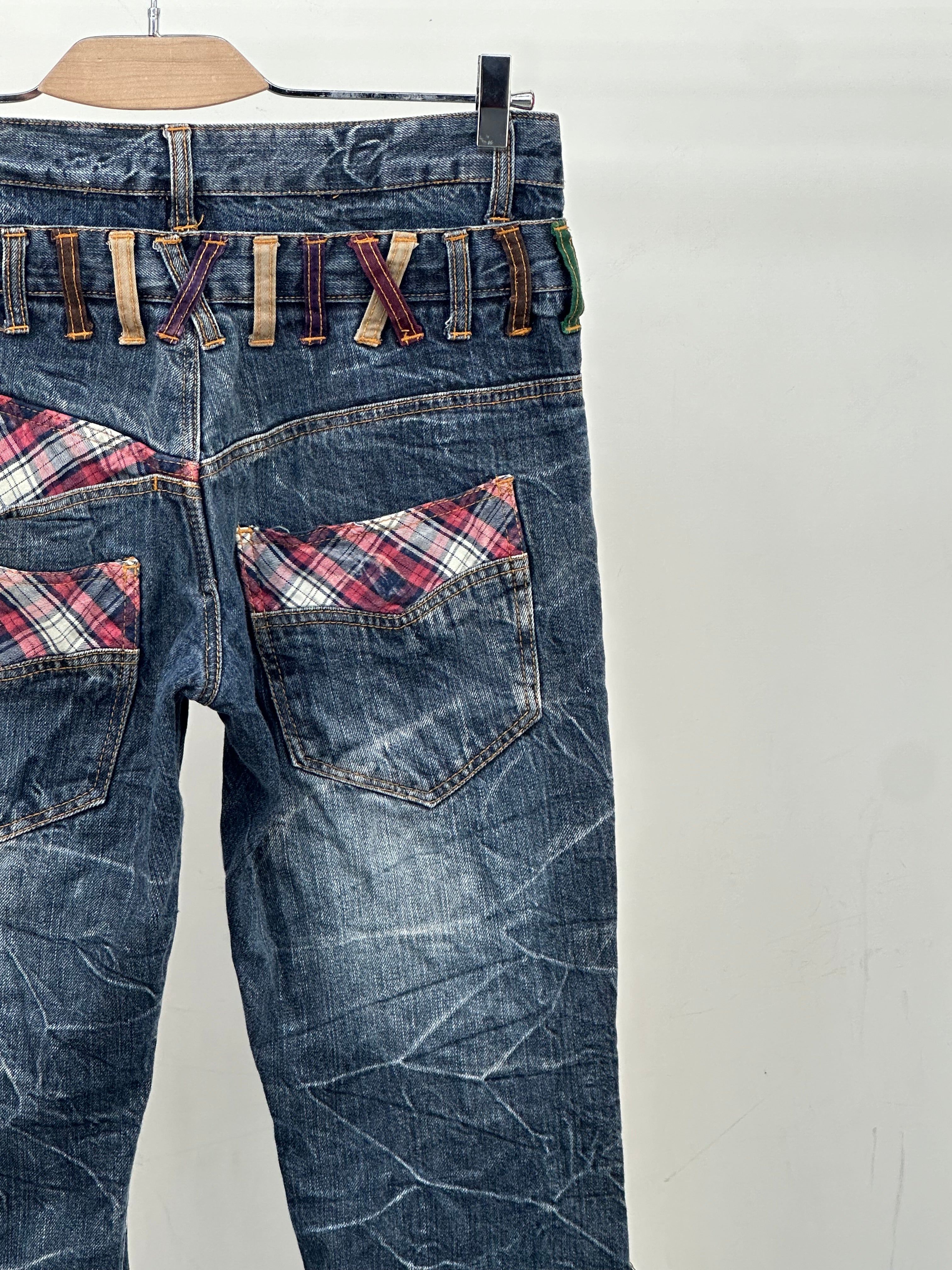JEANS NYLAUS AUTHENTIC VINTAGE TAGLIA: 44 ITA = W30