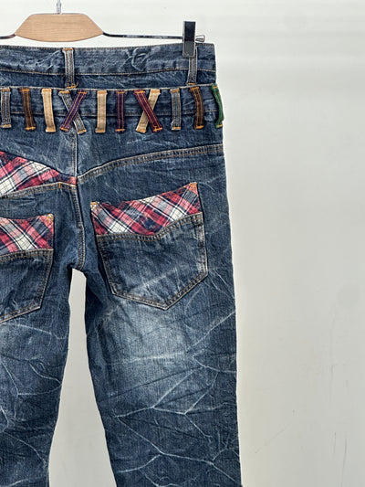 JEANS NYLAUS AUTHENTIC VINTAGE TAGLIA: 44 ITA = W30