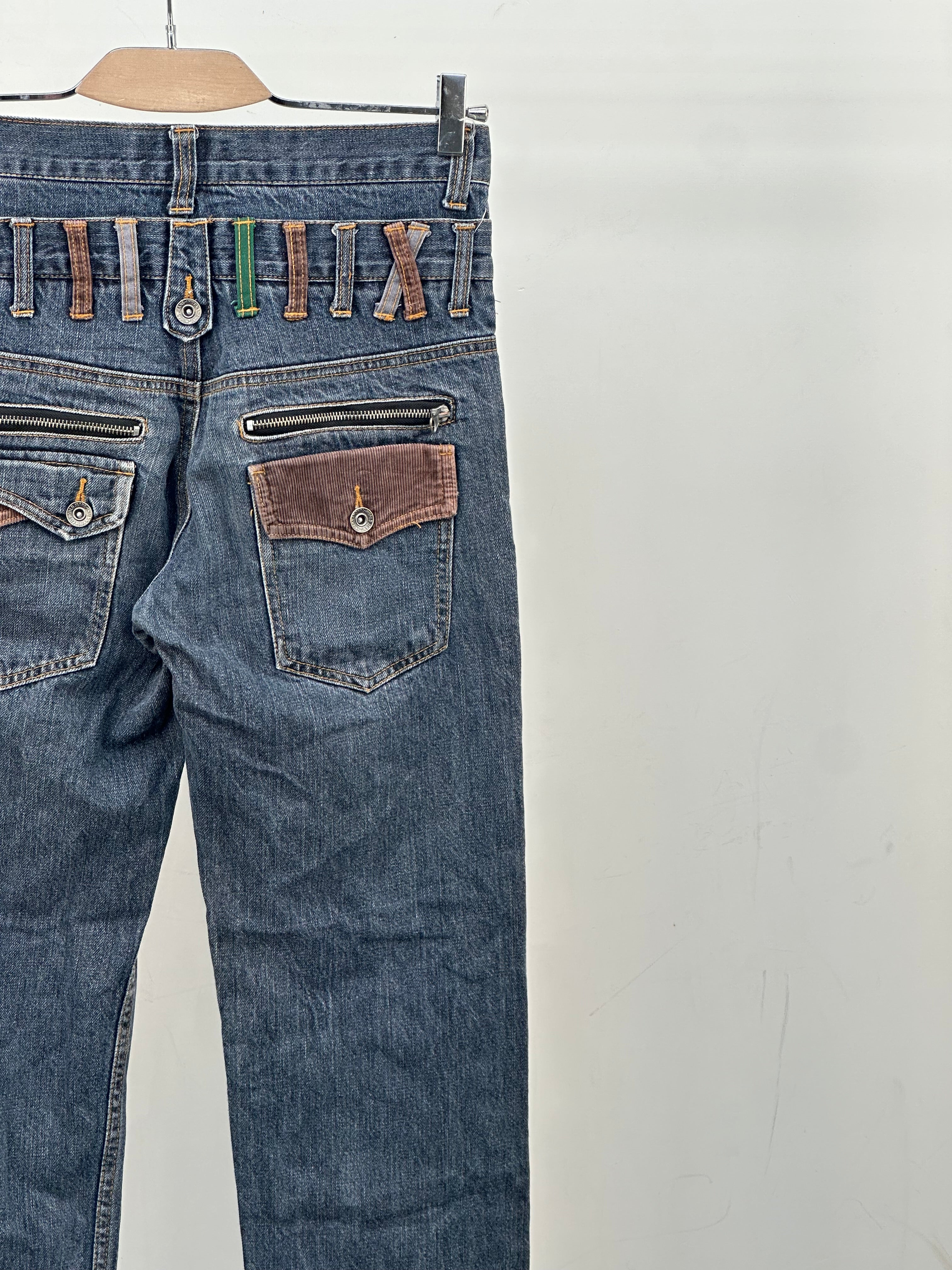 JEANS EXPLOSION VINTAGE TAGLIA: 44 ITA = W30