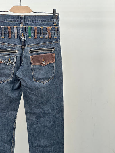 JEANS EXPLOSION VINTAGE TAGLIA: 44 ITA = W30