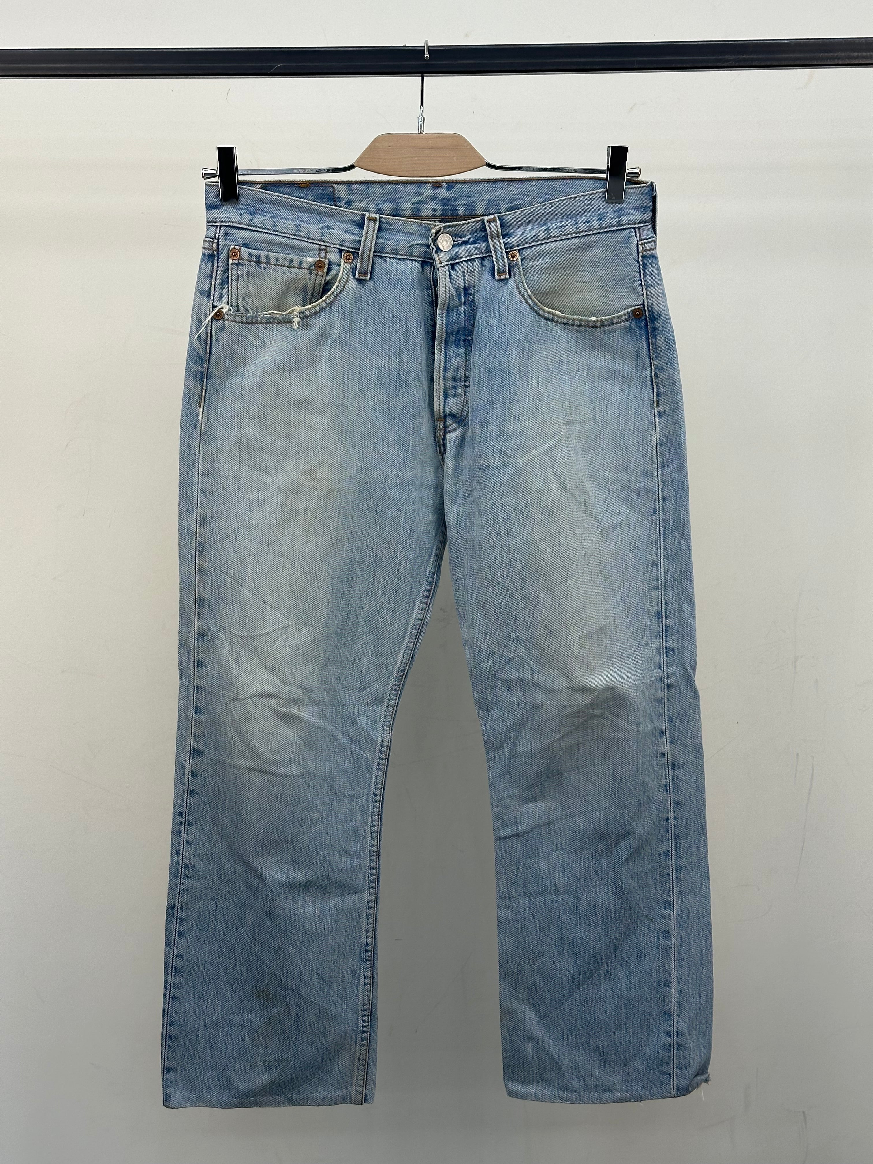 LEVI'S 501 REGULAR FIT TAGLIA: 45 ITA = W31 L30