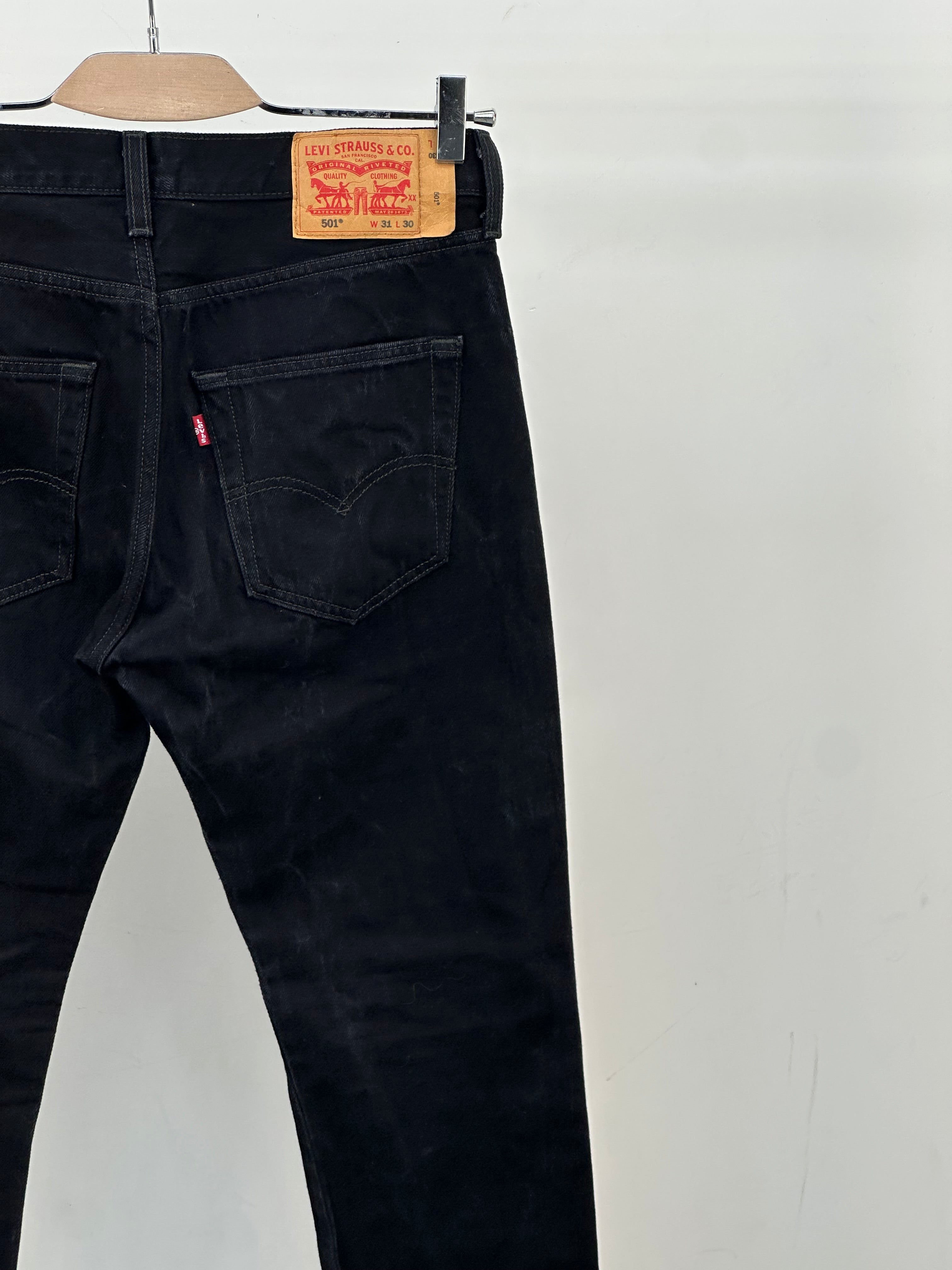 LEVI'S 501 REGULAR FIT TAGLIA: 45 ITA = W31 L30