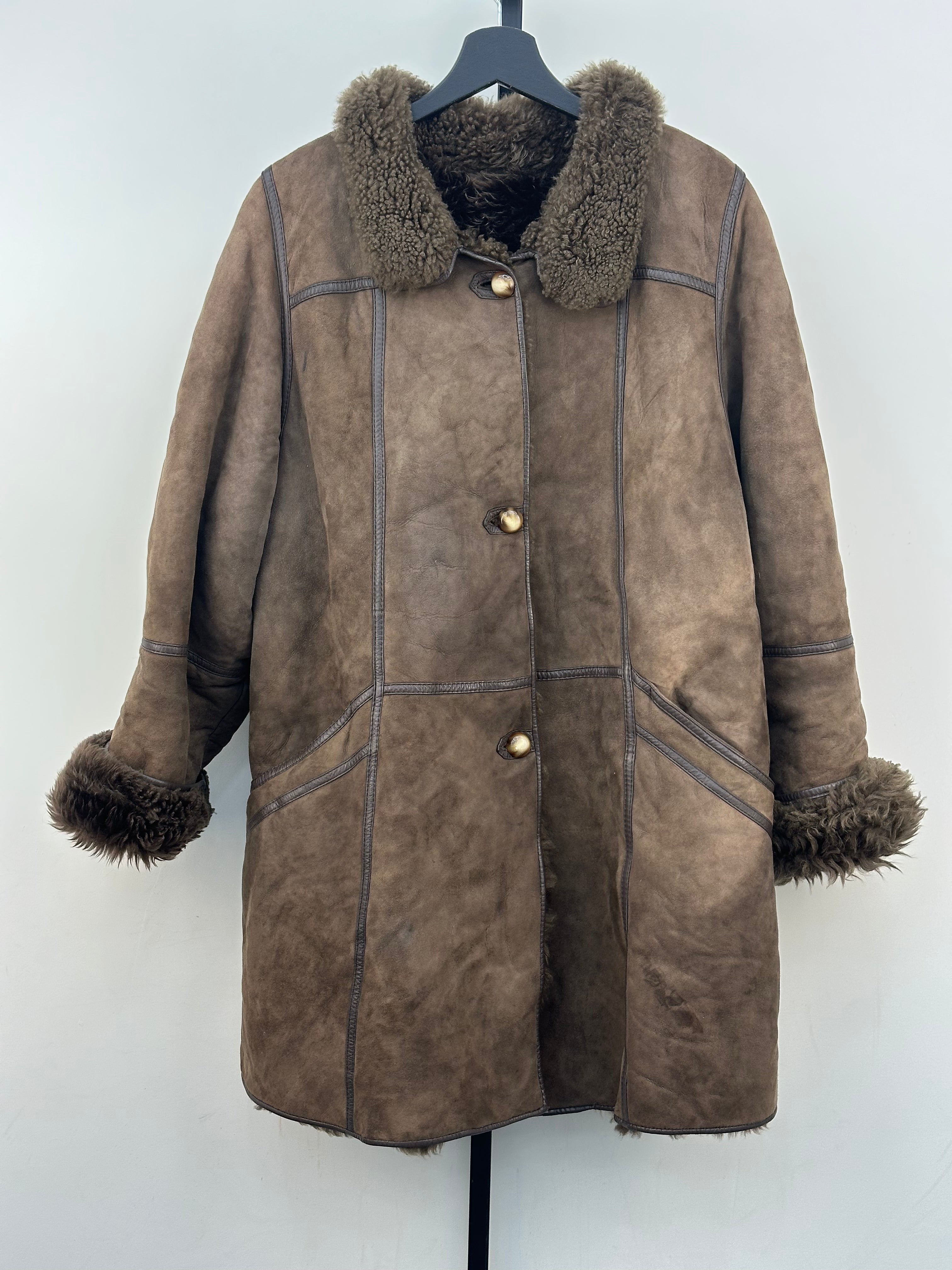 MONTONE SHEARLING ORIGINAL TAGLIA: 46