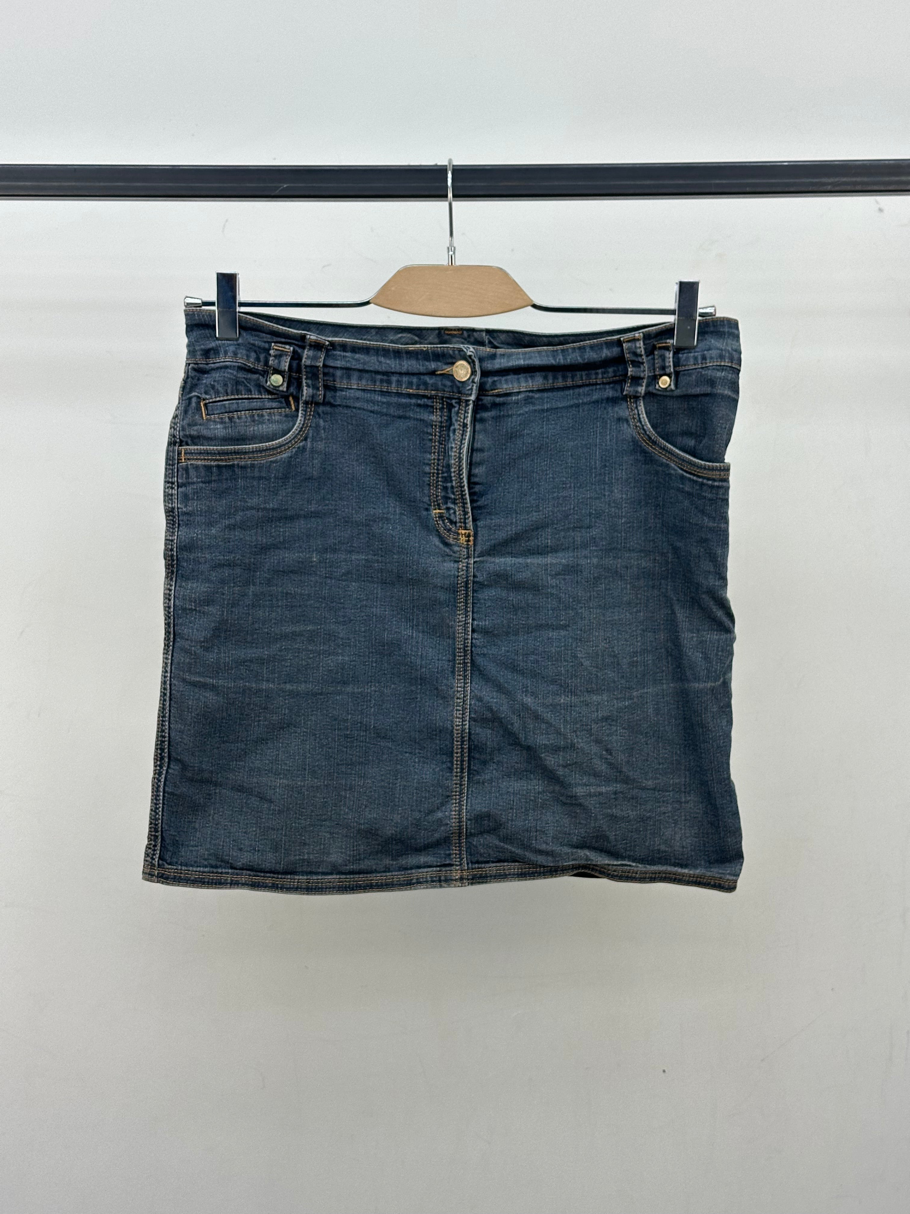 TRUSSARDI MINI SKIRT VINTAGE TAGLIA: 46